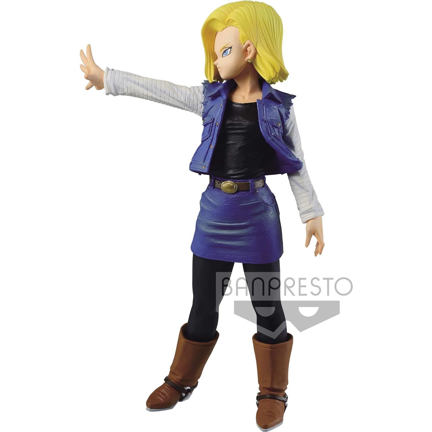 Figura Dragon Ball Z Banpresto Android 18 20.32 cm