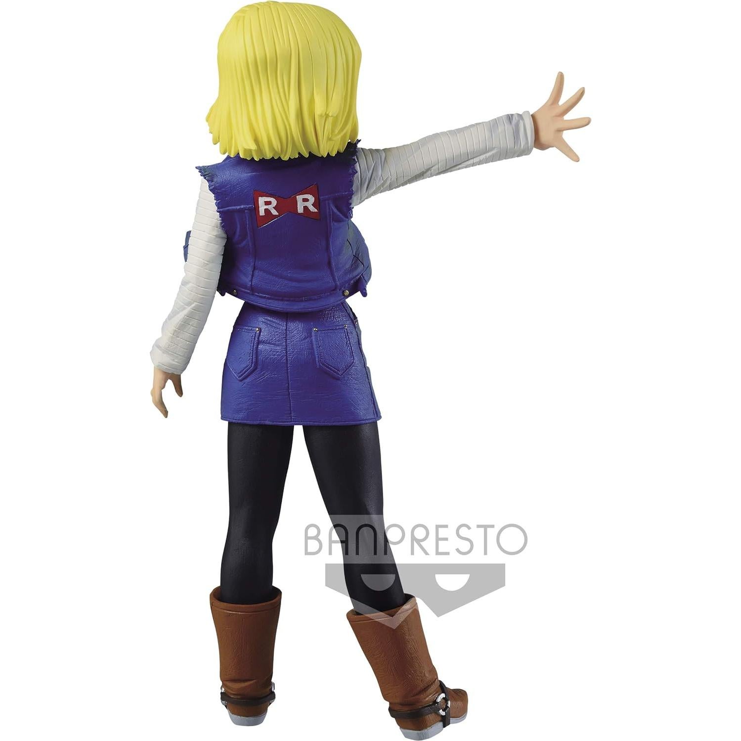 Figura Dragon Ball Z Banpresto Android 18 20.32 cm