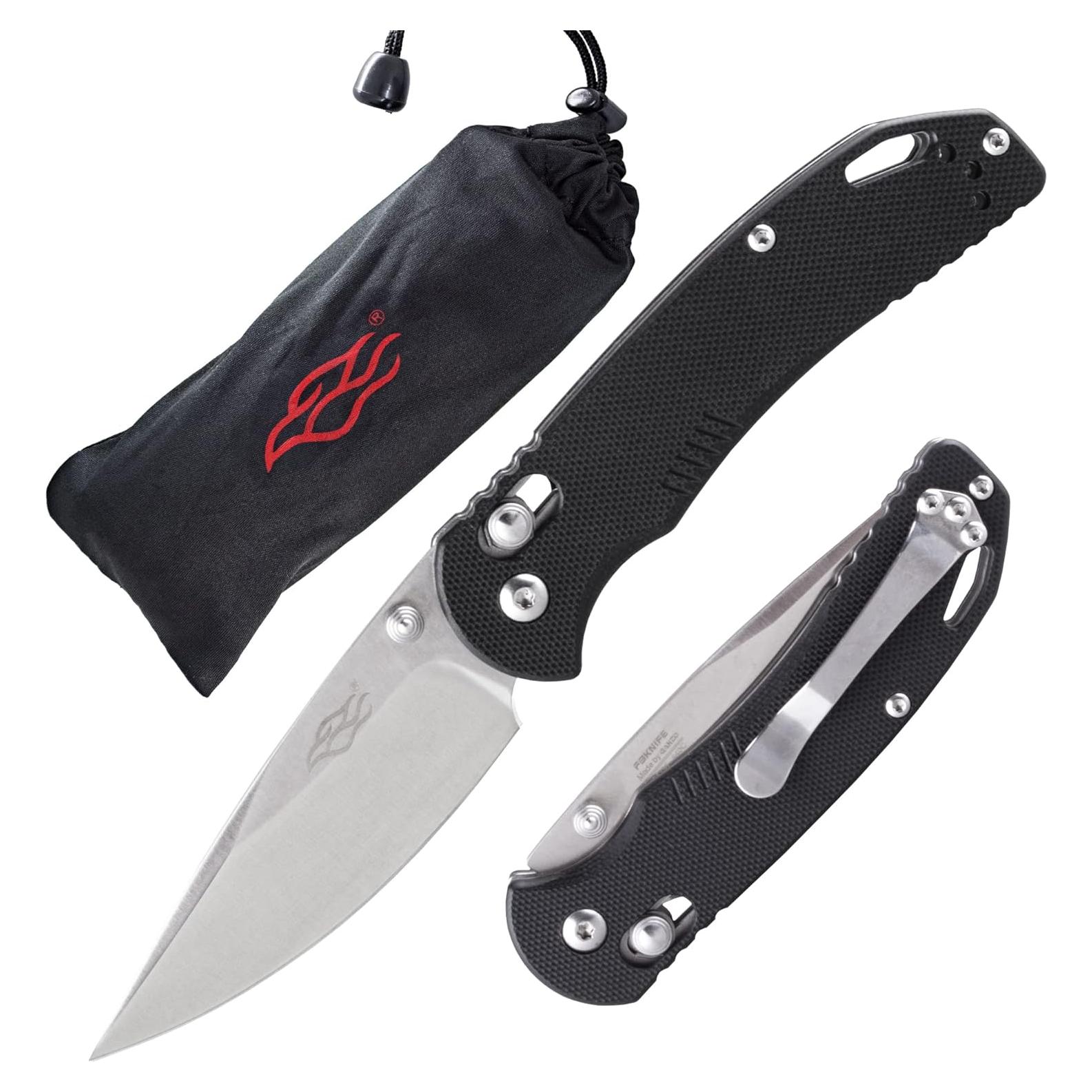 Cuchillo Plegable Firebird F753M1-BK Acero Inoxidable 440C