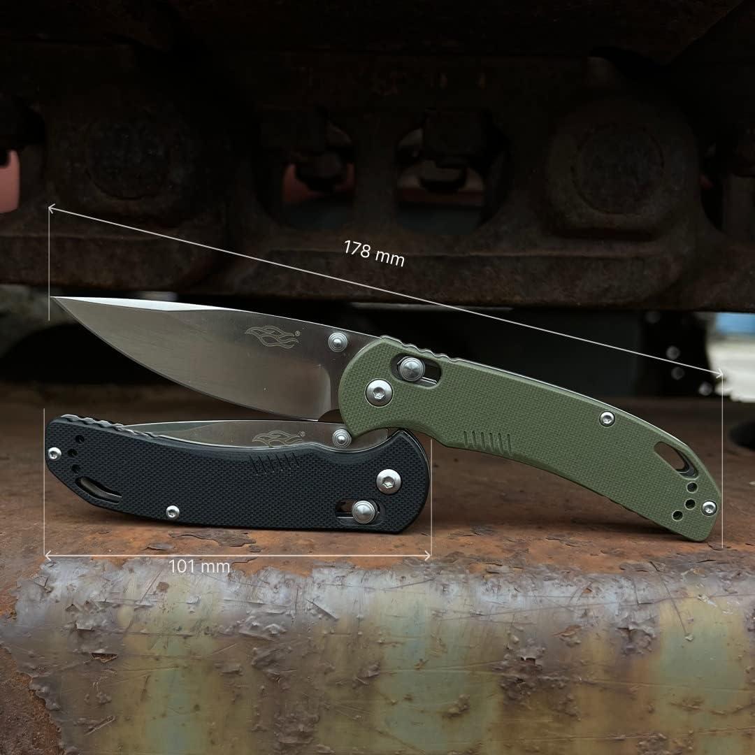 Cuchillo Plegable Firebird F753M1-BK Acero Inoxidable 440C