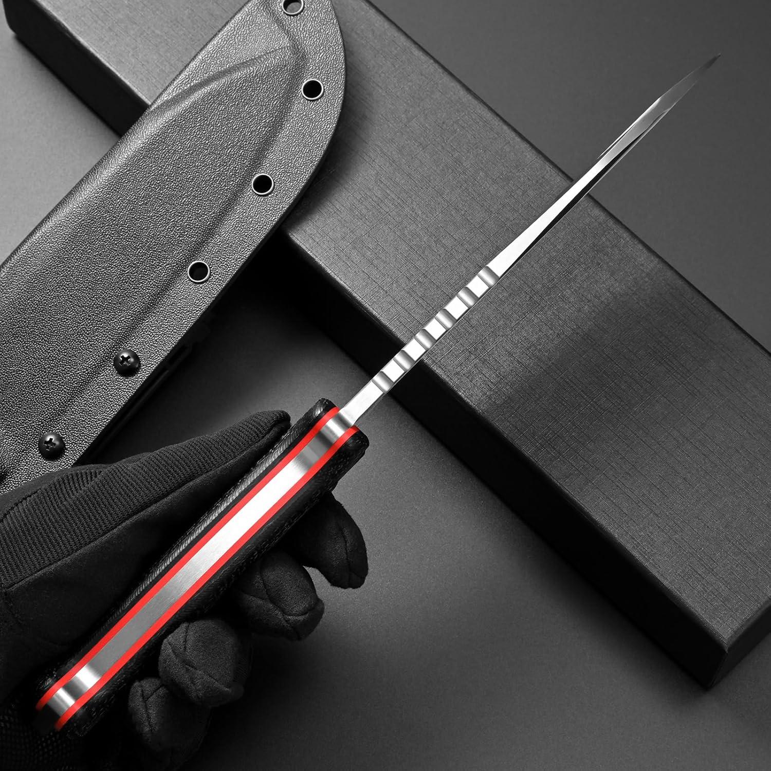 Cuchillo Fijo Eafengrow EF149 Acero N690 Mango Micarta 17.8 cm