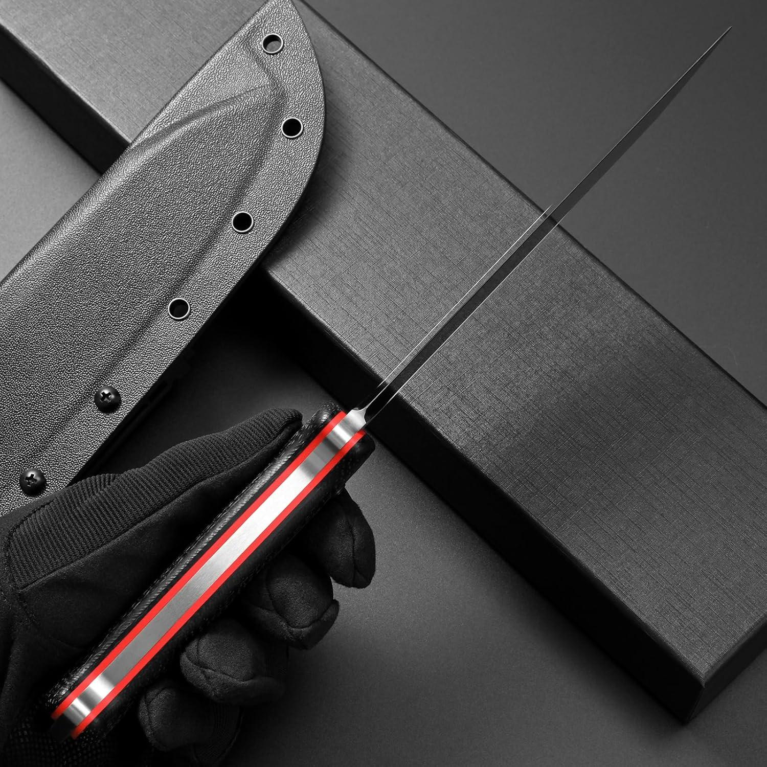 Cuchillo Fijo Eafengrow EF149 Acero N690 Mango Micarta 17.8 cm