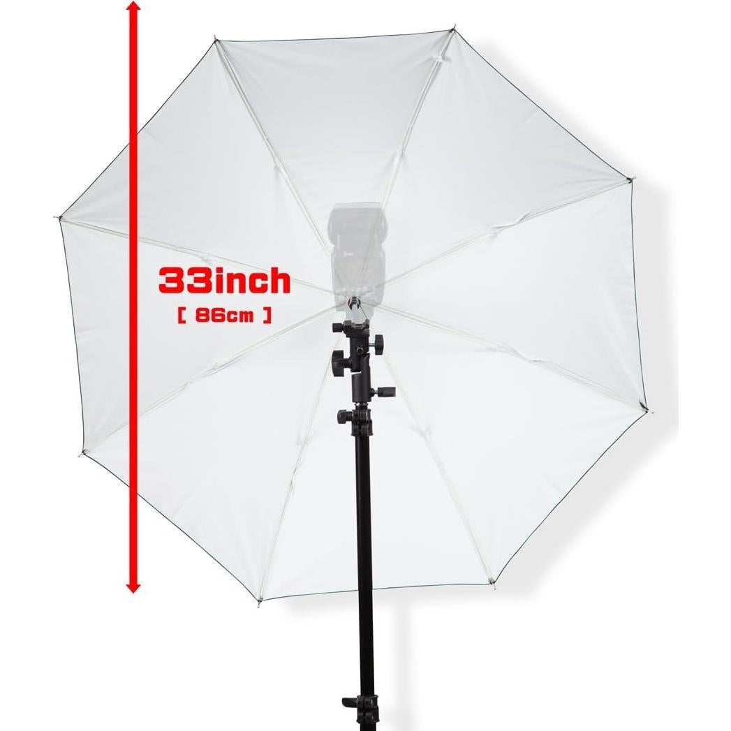 Paraguas Blanco UNPLUGGED STUDIO 86 cm Fibra de Vidrio UN-030