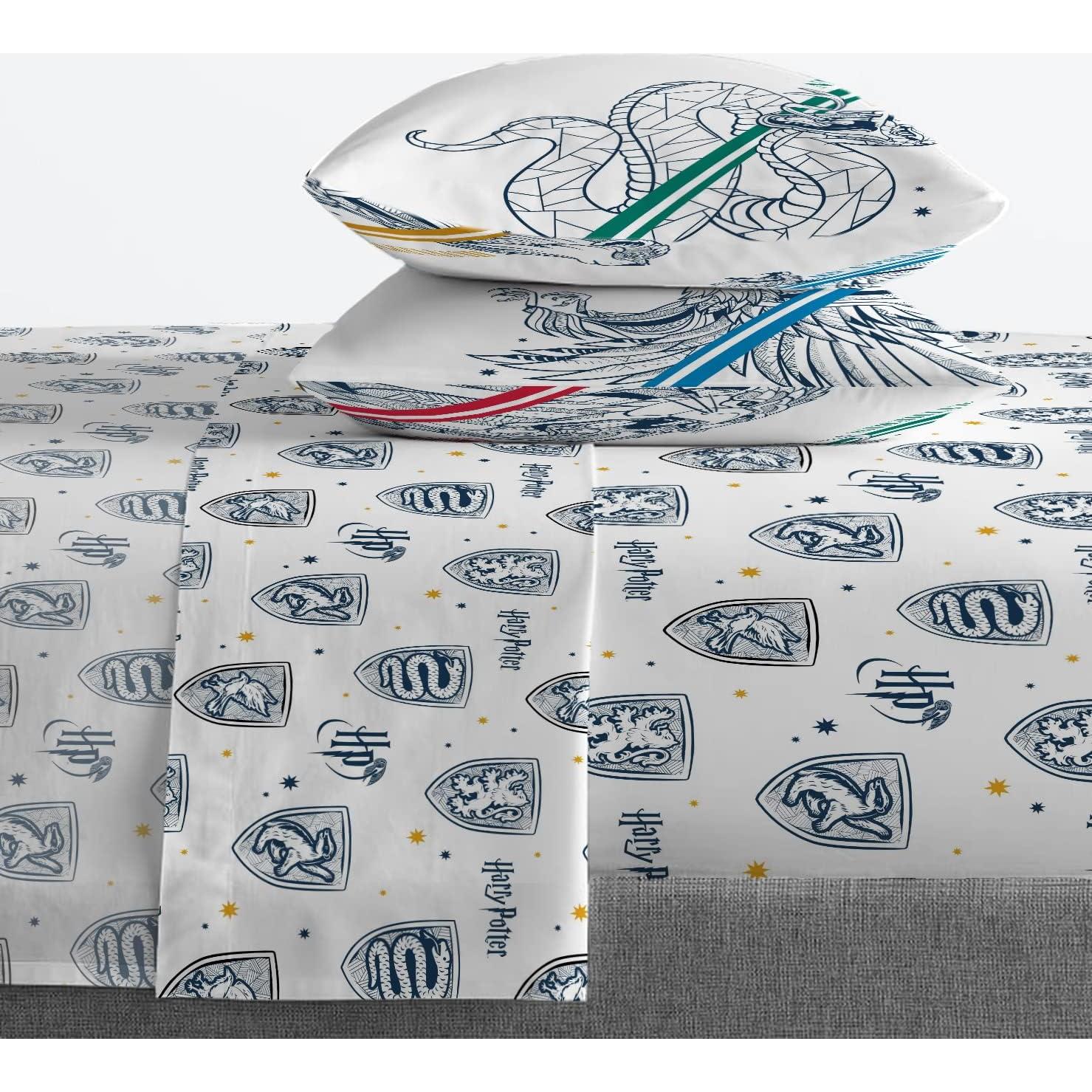 Juego de Cama Queen Harry Potter 7 Piezas Microfibra