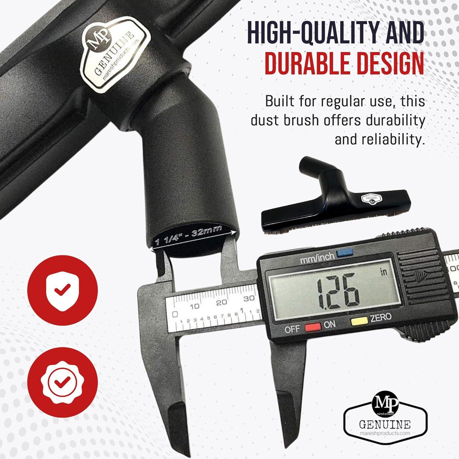 Accesorio de cepillo para aspiradora MP Maresh 25.4 cm - Negro