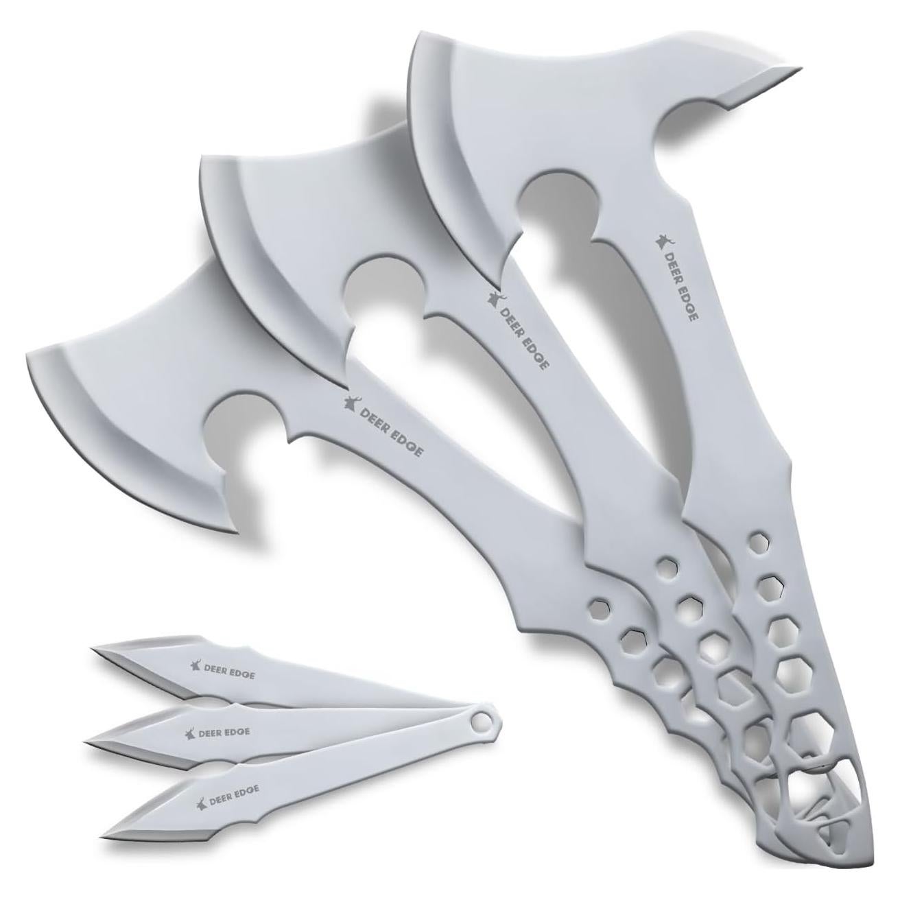 Juego de Hachas de Lanzamiento Deer Edge 29.2 cm Acero Inoxidable
