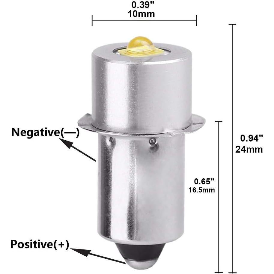 Bombilla LED TRLIFE 3W para Linterna Maglite 2 Celdas D&C