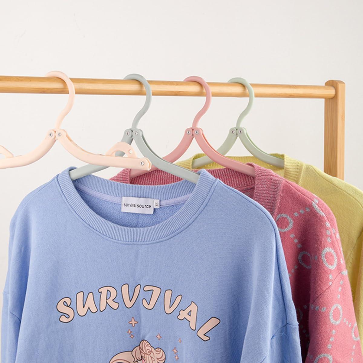 Soporte Plegable Portátil WaWacomp para Secar Ropa + 5 Perchas