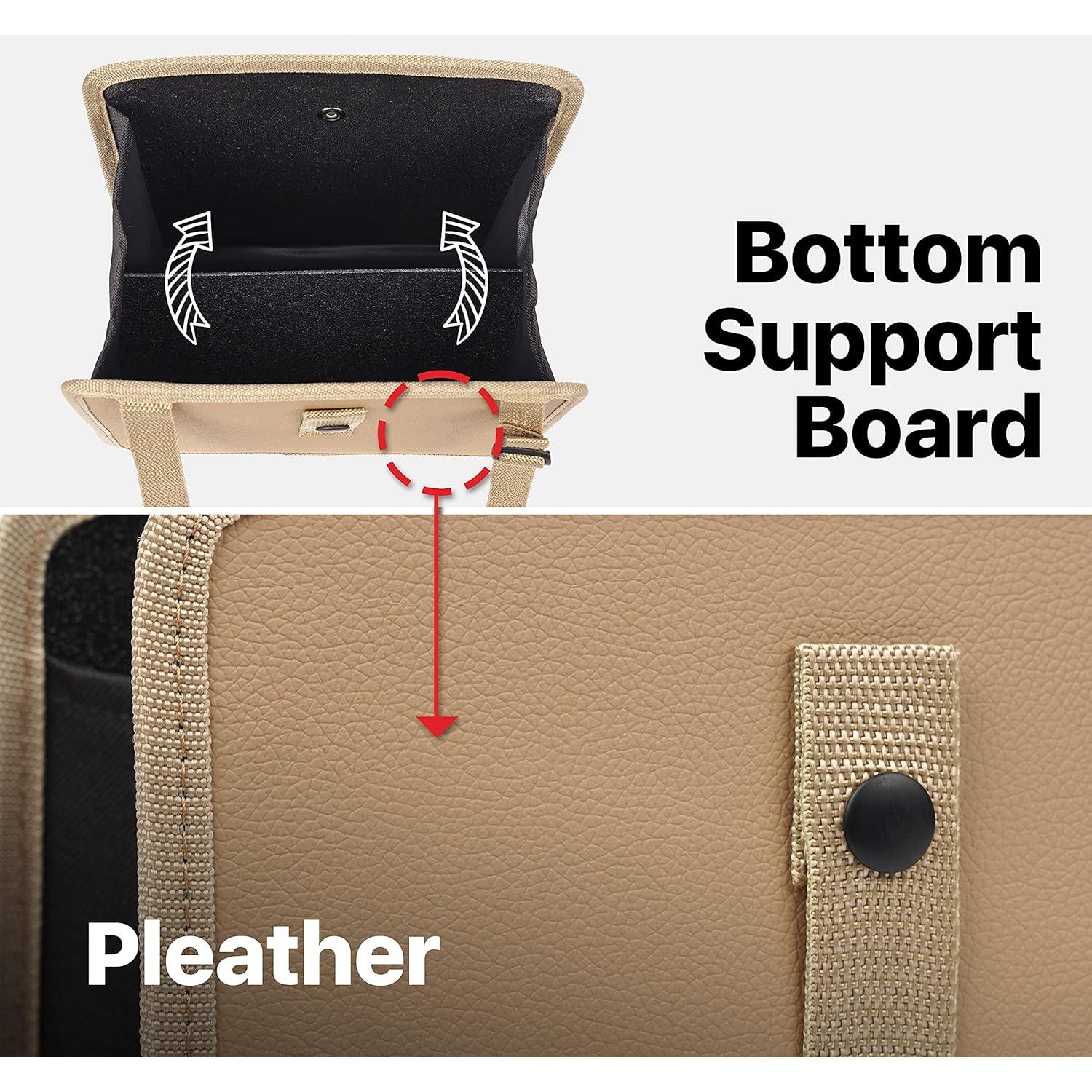 Basurero de Coche KMMOTORS Jopps Mediano Beige Impermeable