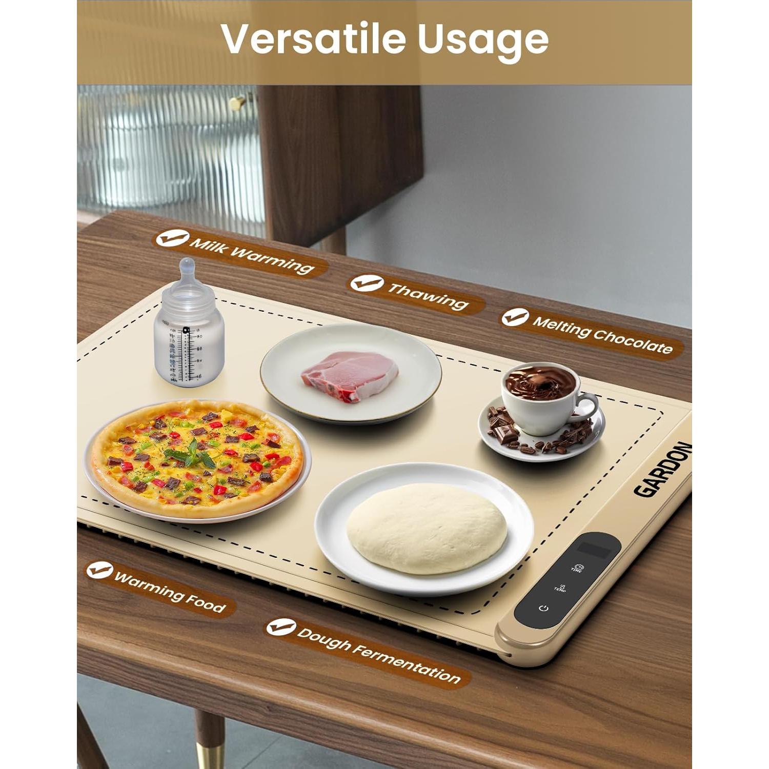 Alfombrilla Calentadora Eléctrica Gardon DWM-03 Beige 75°C