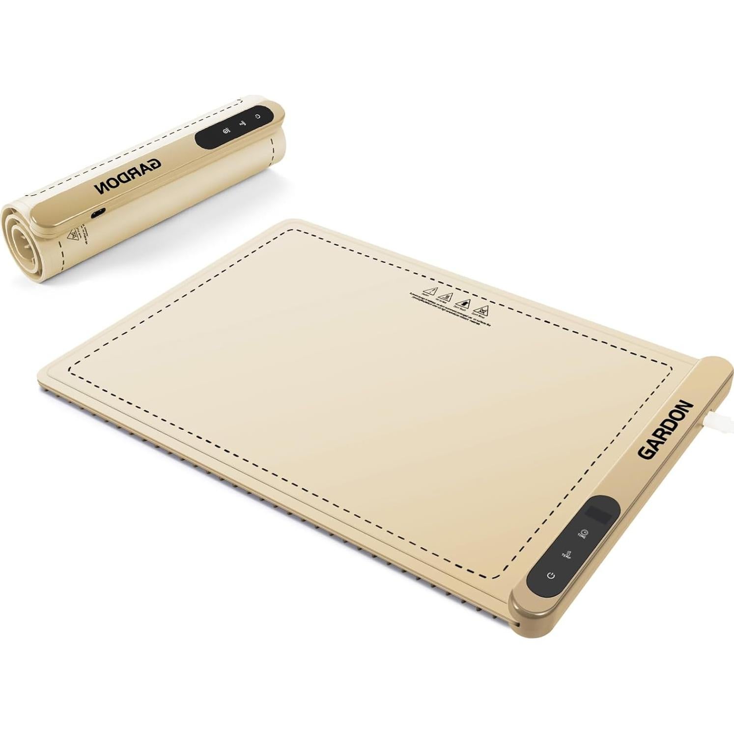 Alfombrilla Calentadora Eléctrica Gardon DWM-03 Beige 75°C