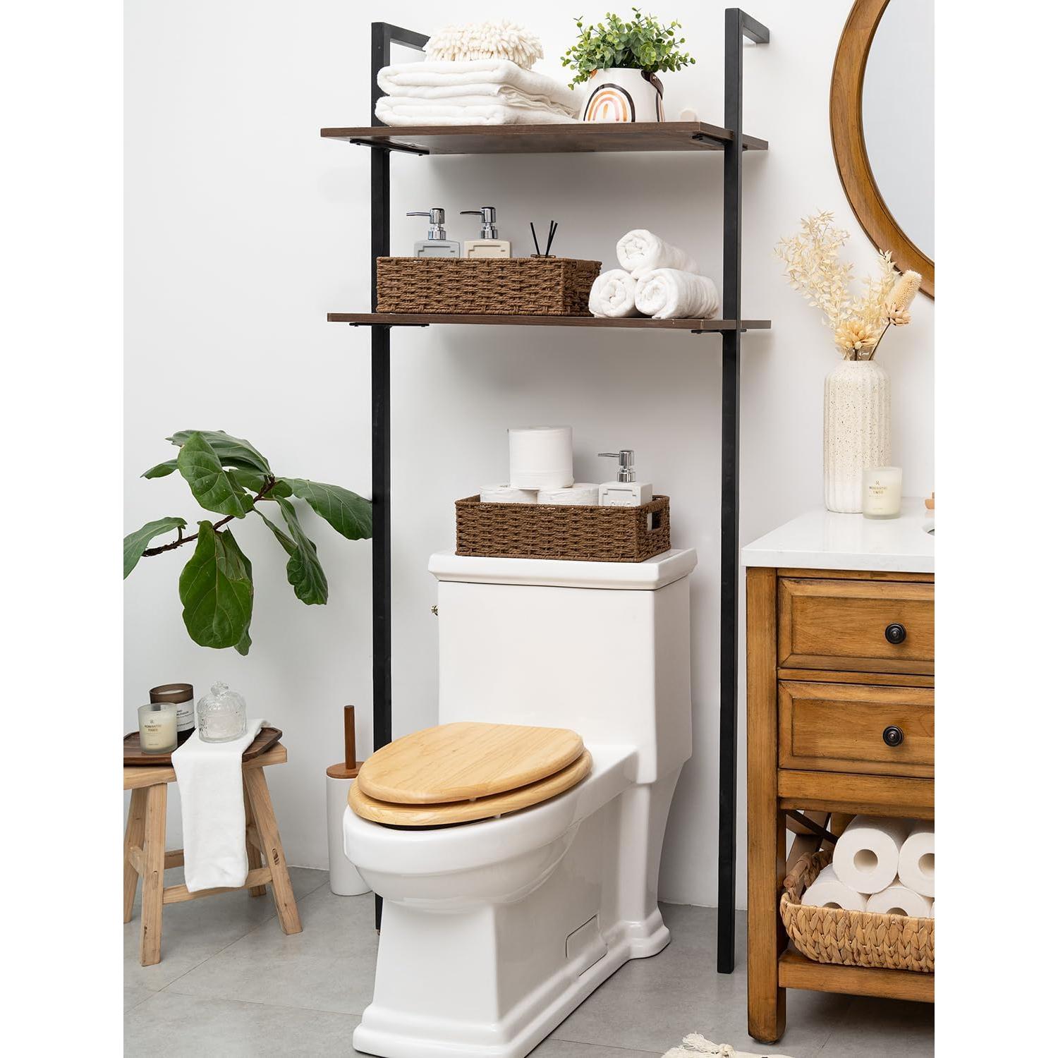 Bandeja organizadora para inodoro StorageWorks 36.2x17.1 cm