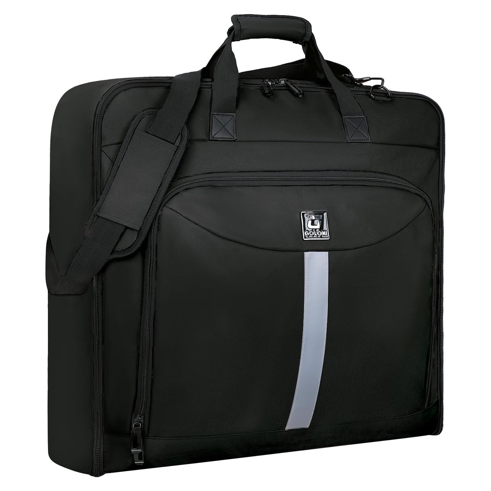 Bolsa de Ropa de Viaje Goloni Negra 63.5x61 cm Impermeable