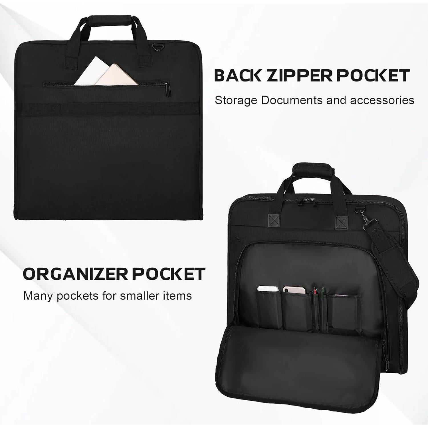 Bolsa de Ropa de Viaje Goloni Negra 63.5x61 cm Impermeable