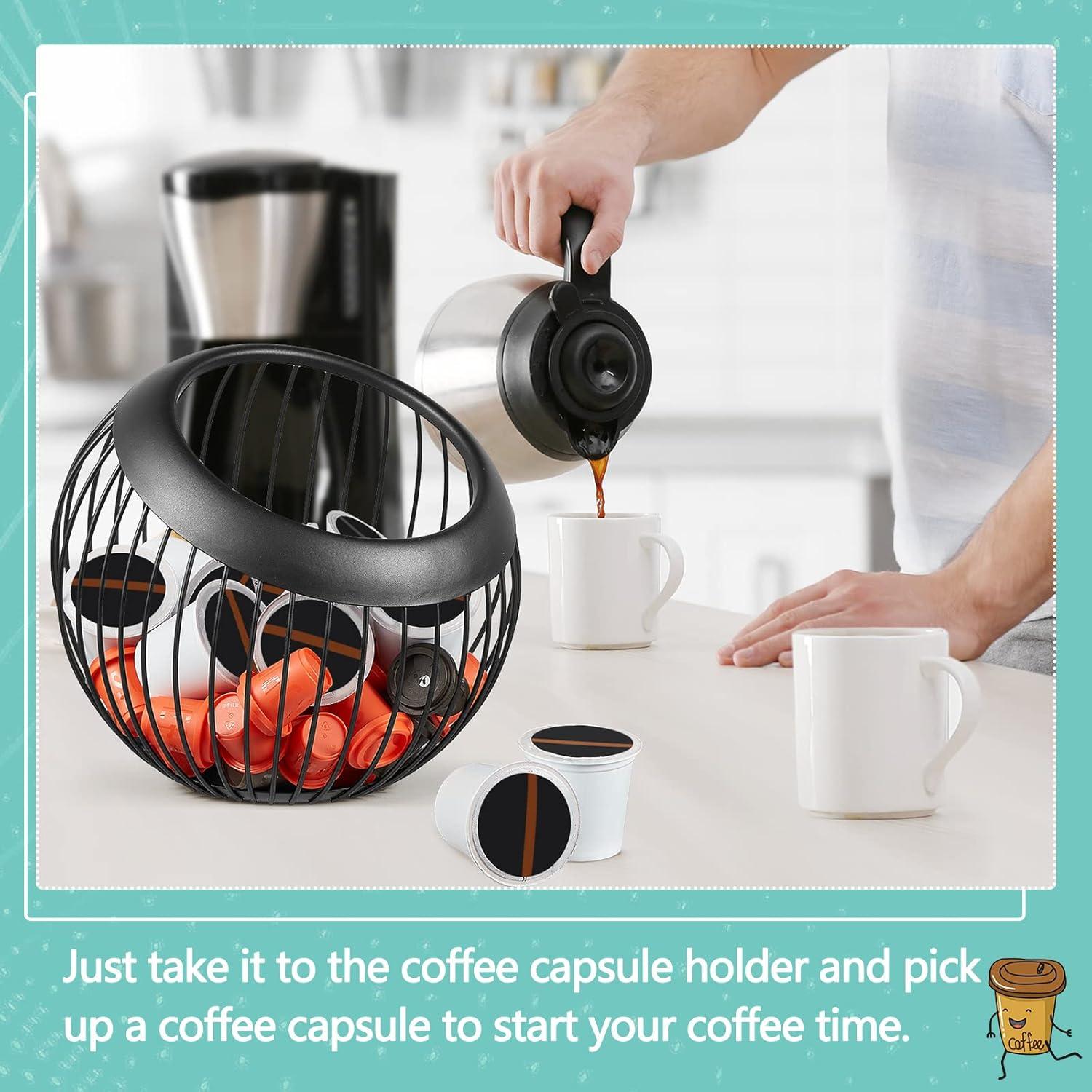 Soporte para cápsulas de café Patelai 42 unidades acero inoxidable