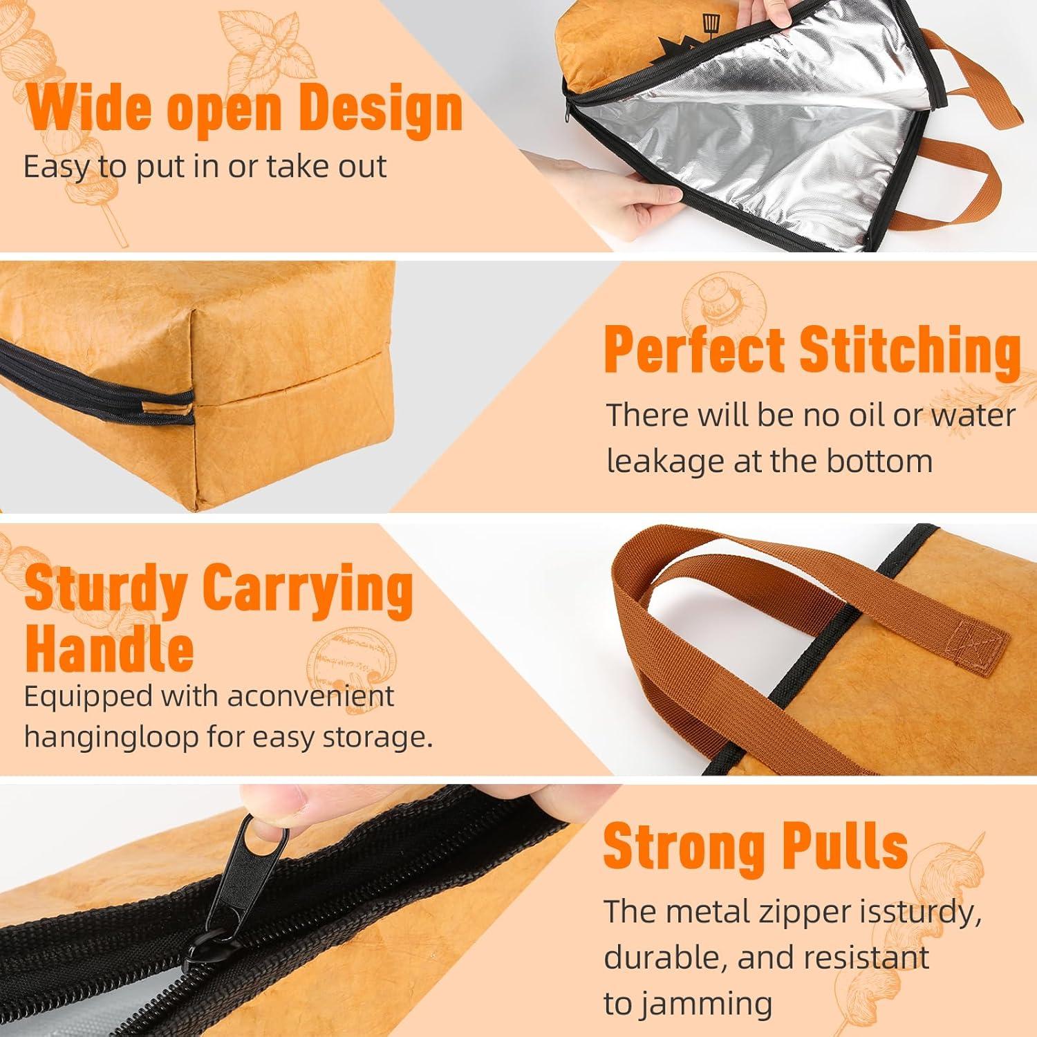 Manta BBQ Aislante Bolycen 38cm para Reposar Carne