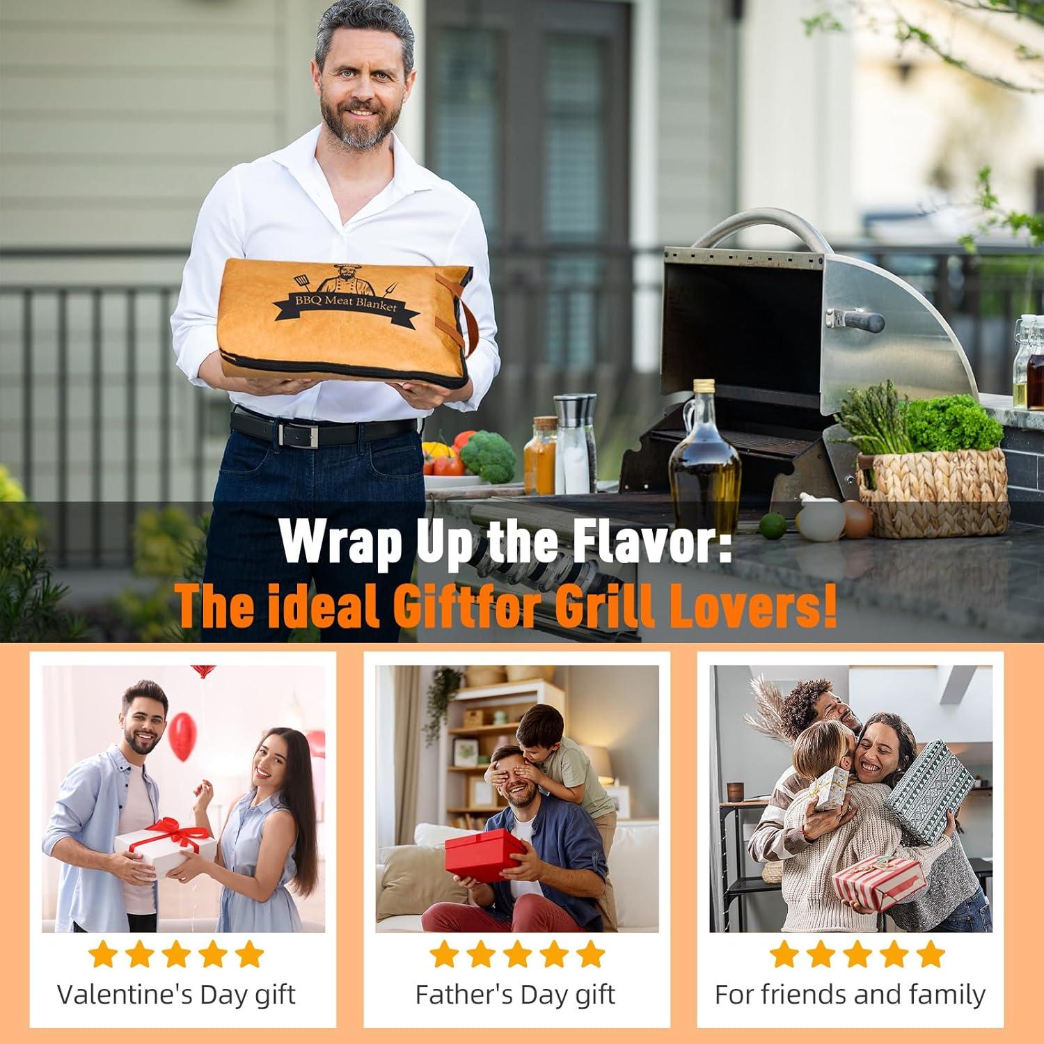 Manta BBQ Aislante Bolycen 38cm para Reposar Carne