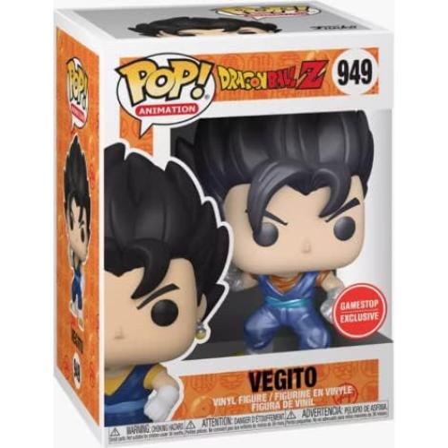 Figura Vegito Metálico Pop! Dragon Ball Z 11.43 cm con Funda