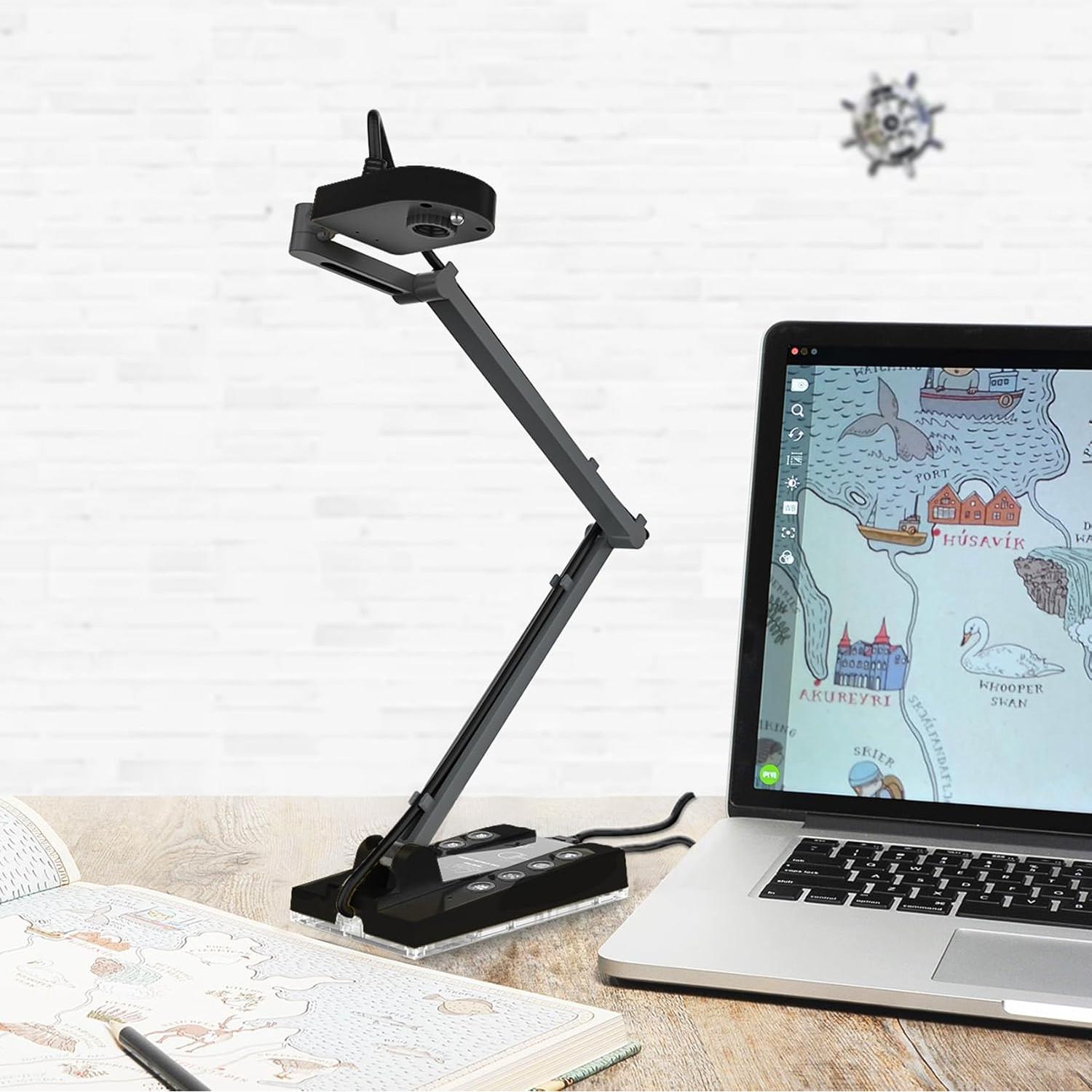 Cámara de Documentos TreasLin 15MP HDMI USB-C para Clases