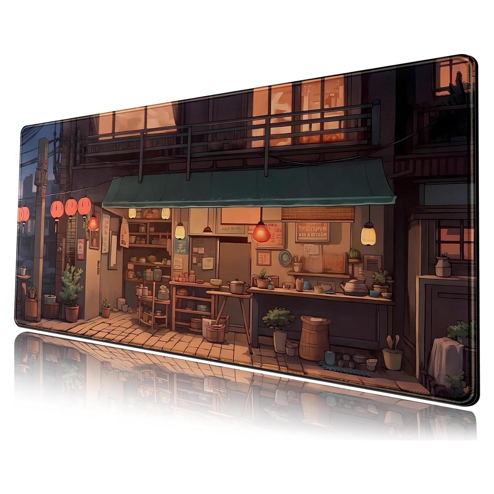 Alfombrilla de Escritorio Anime Shop 80x30cm Goma Antideslizante