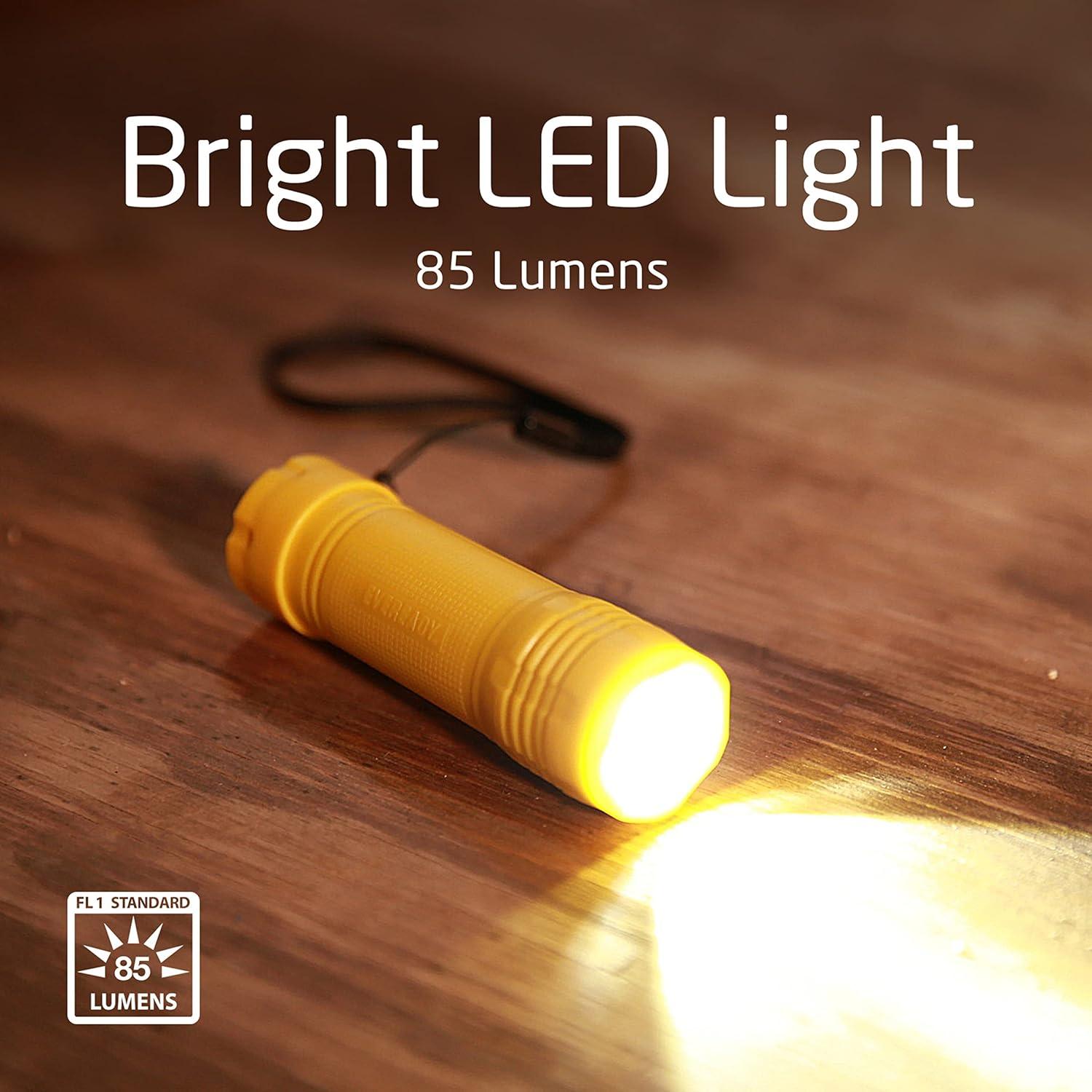 Paquete de 6 Linternas LED Eveready, Brillantes y Compactas