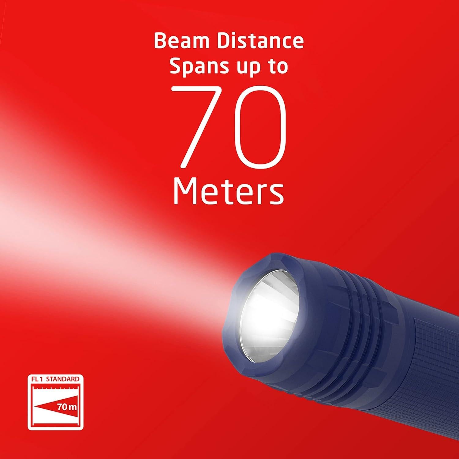 Paquete de 6 Linternas LED Eveready, Brillantes y Compactas