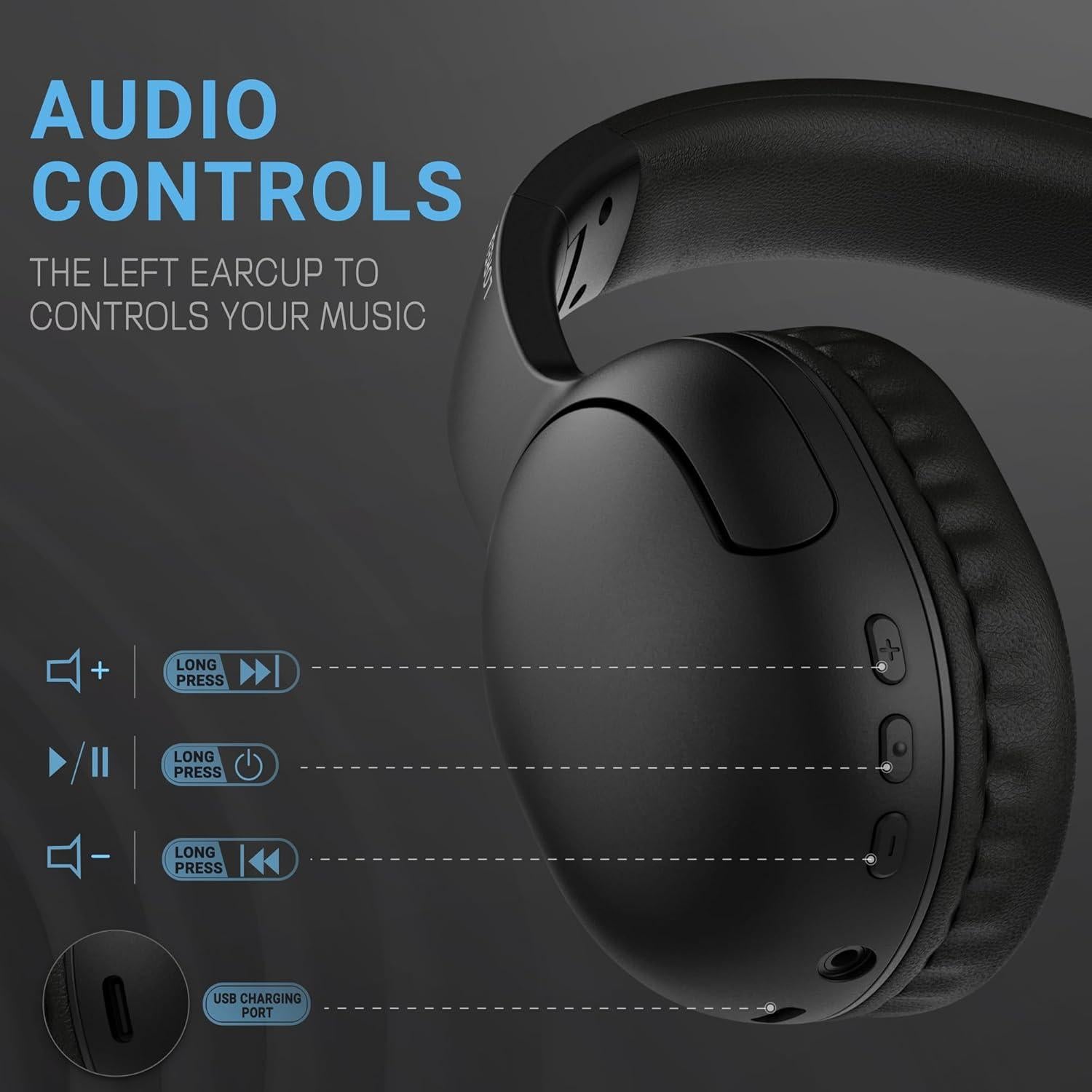 Auriculares Inalámbricos LORELEI B-E5 para Niños - 40H, Bluetooth 5.0