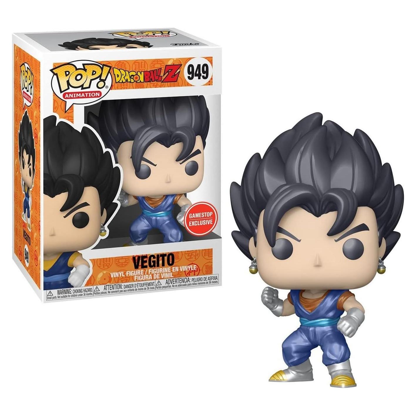 Funko Pop Dragon Ball Vegito Metallic #949 Exclusive Edition Anime Figure