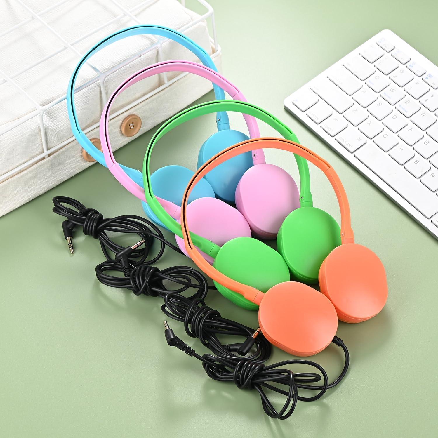 Auriculares On Ear XOSDA LS03 para Niños y Adultos - Paquete de 6