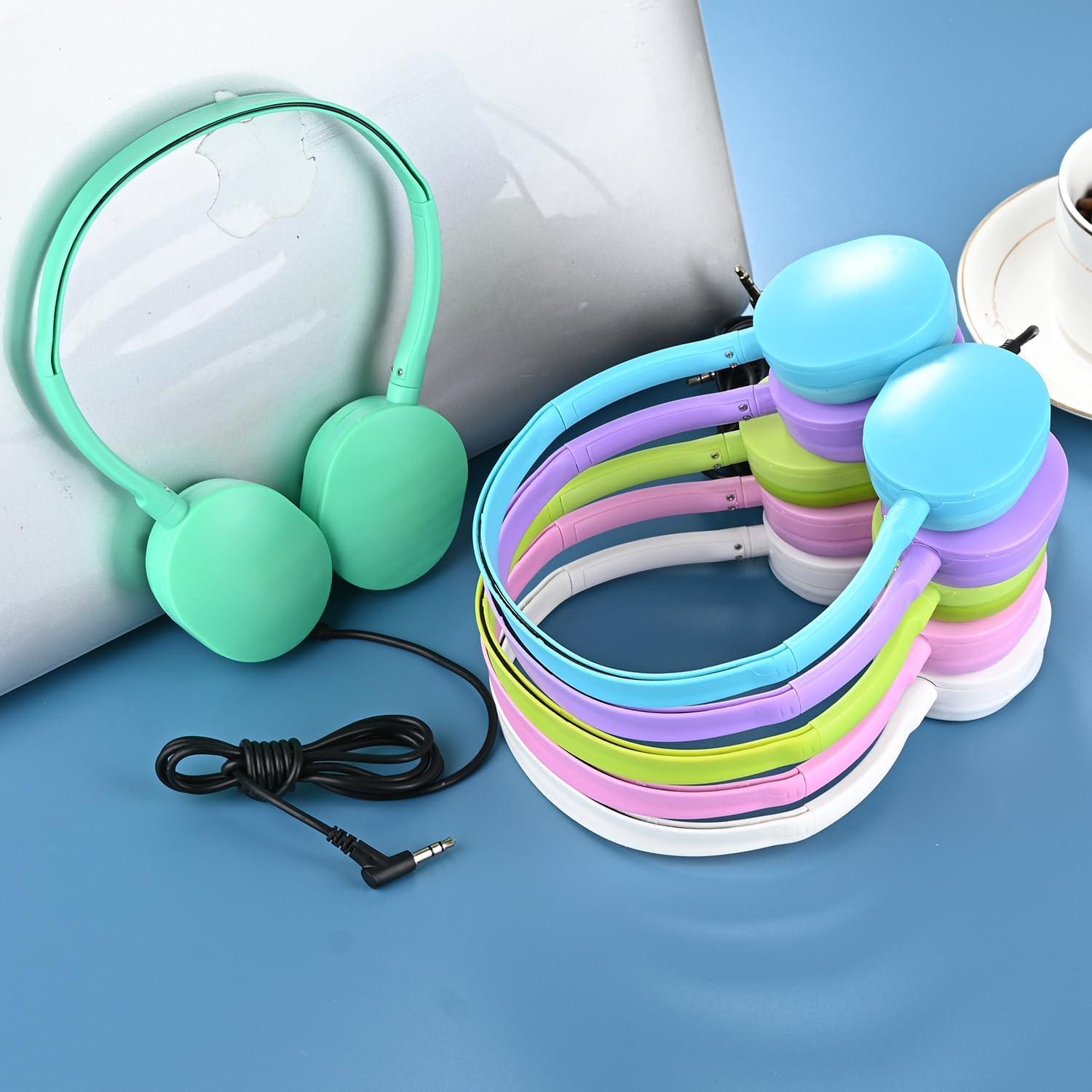 Auriculares On Ear XOSDA LS03 para Niños y Adultos - Paquete de 6