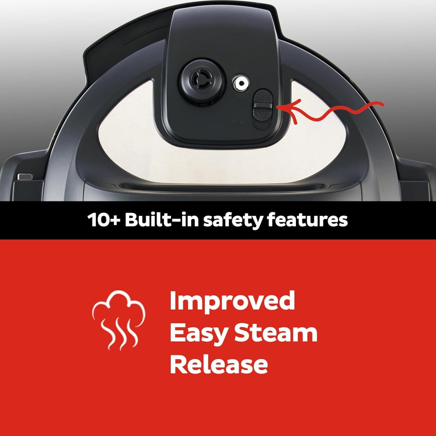 Olla de Presión Instant Pot Duo 7 en 1 Acero Inoxidable 8L