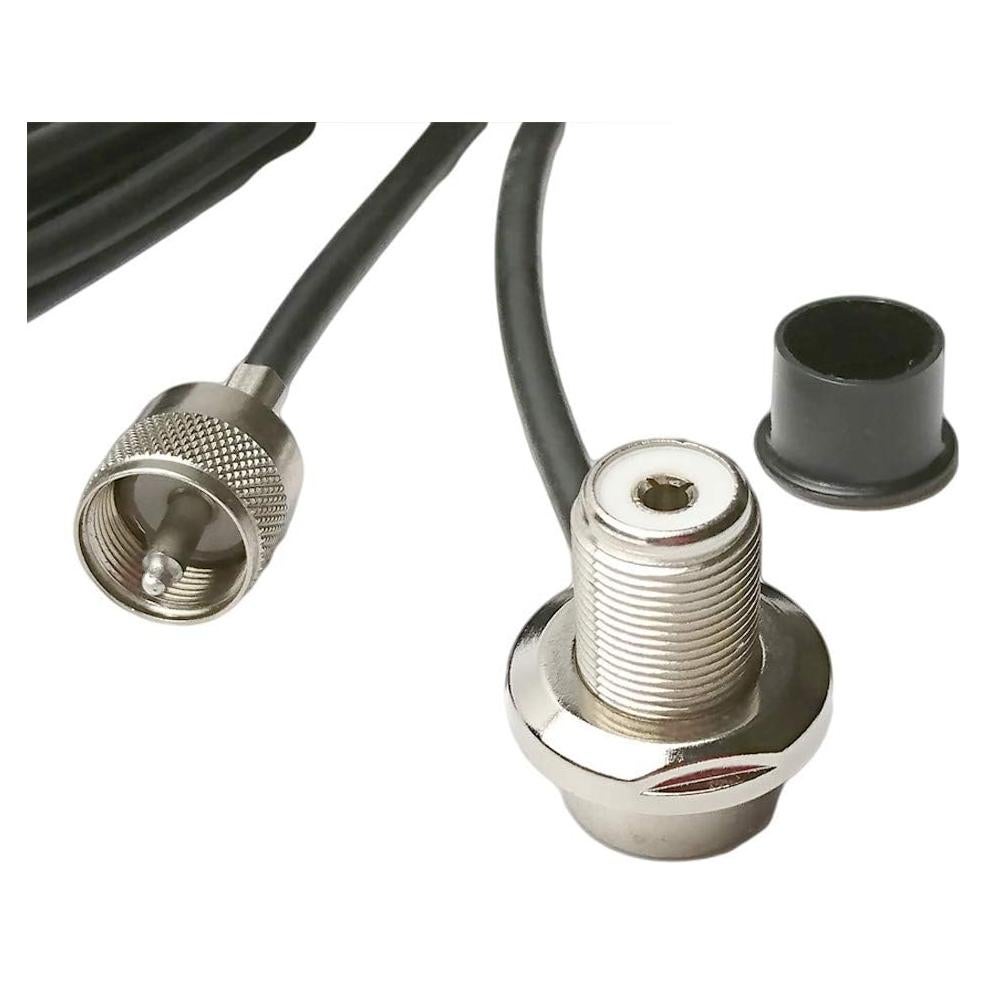 Soporte de Antena UHF UngSung SO-239 a PL-259 con Cable 4.25m