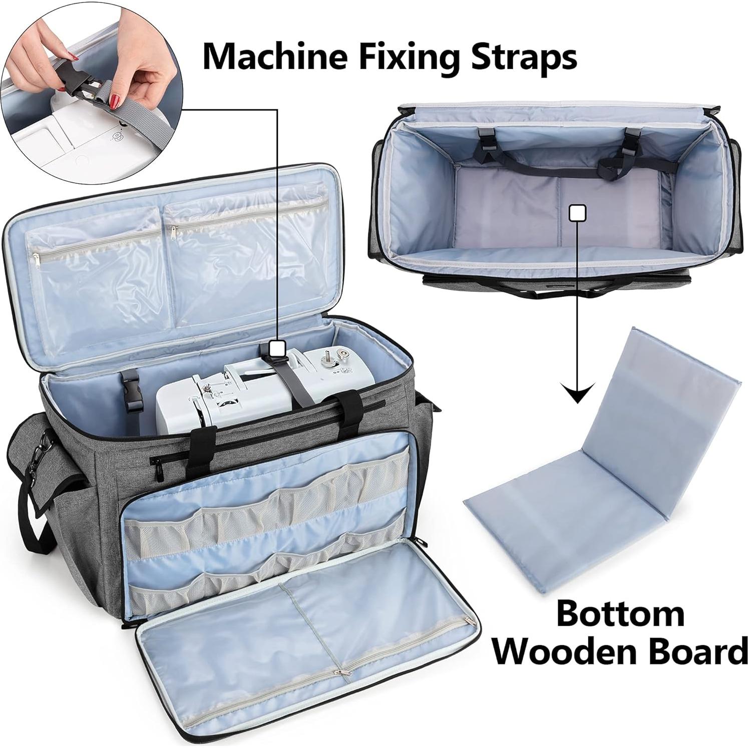 Funda Universal CURMIO para Máquina de Coser y Bordar Gris