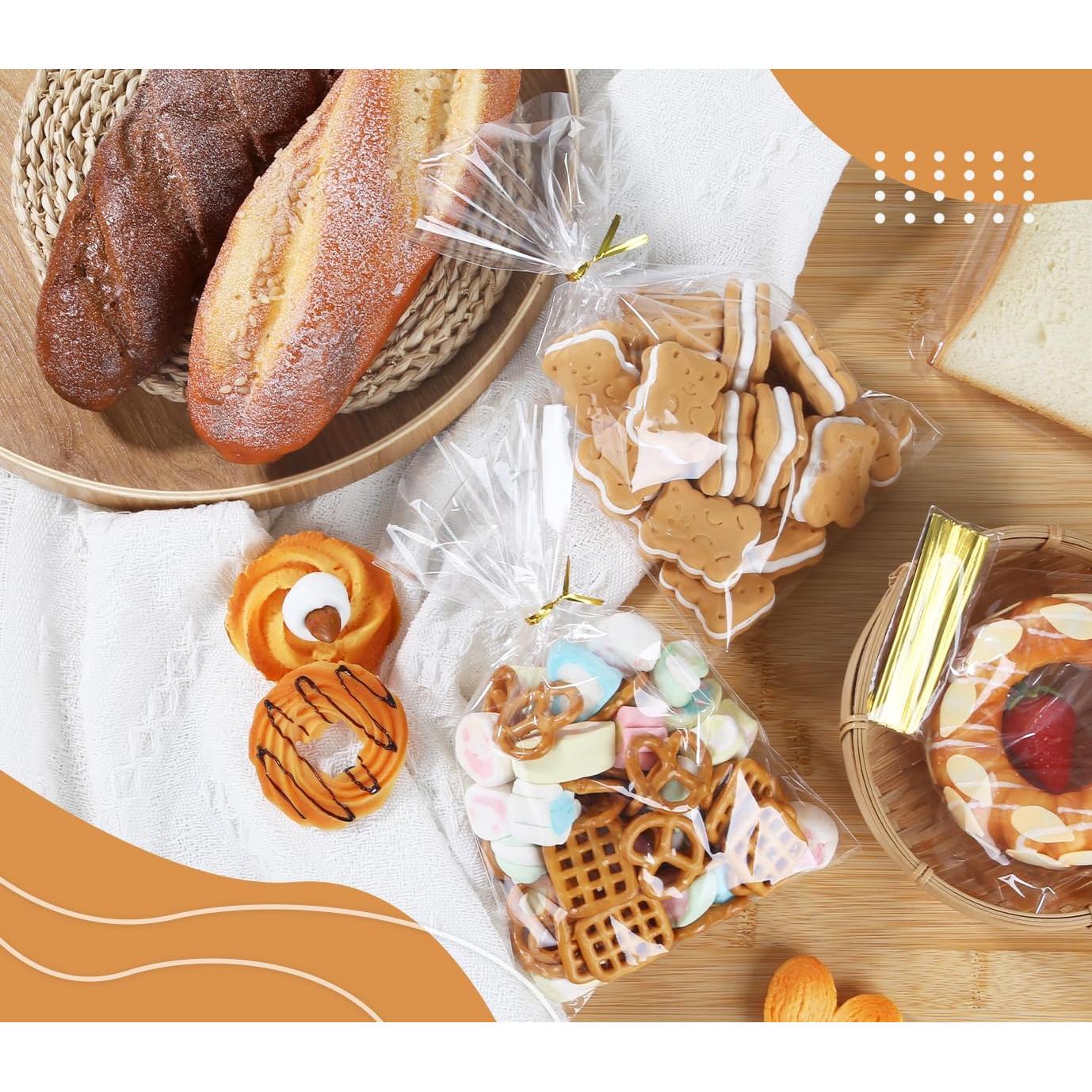 Bolsas de Celofán Transparentes SUREHOME 6x10" Paquete 100