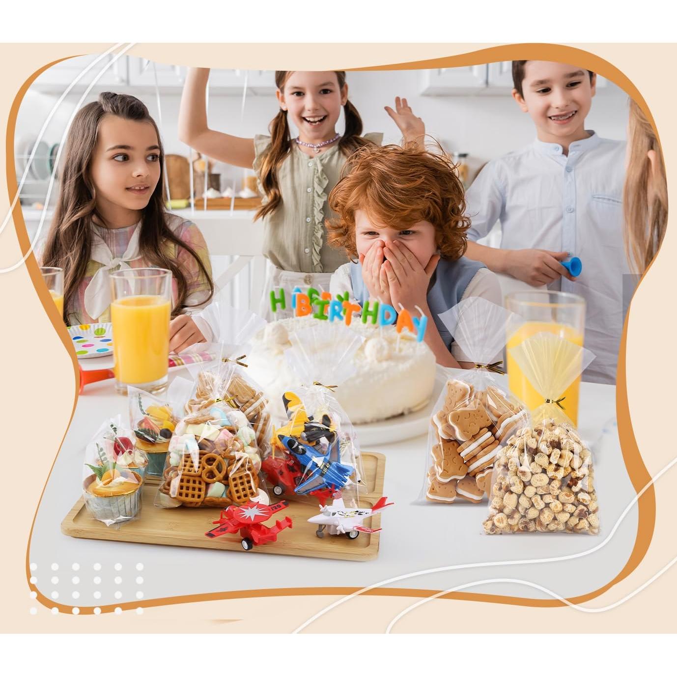 Bolsas de Celofán Transparentes SUREHOME 6x10" Paquete 100