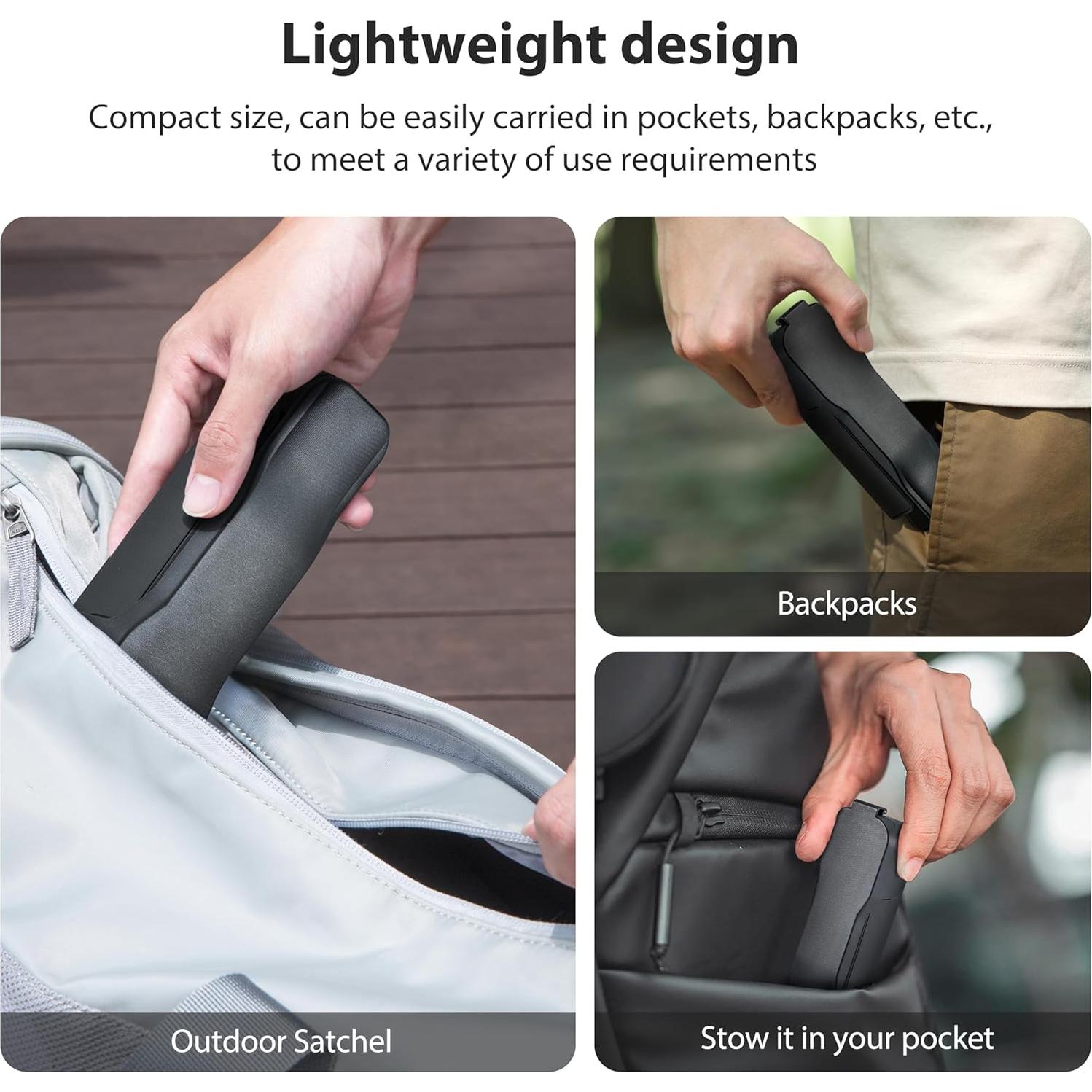 Funda Protectora para DJI Osmo Pocket 3 STARTRC - 3 Ranuras Filtros