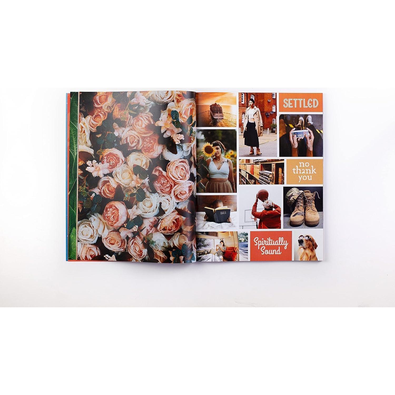 Kit de Tablero de Visión Free Period Press - 120 Páginas para Adultos