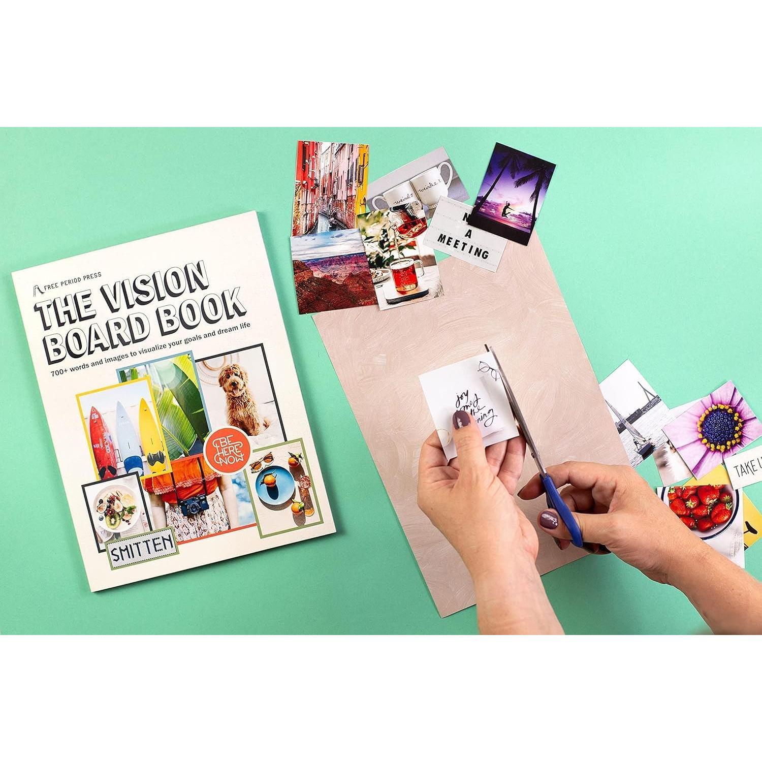 Kit de Tablero de Visión Free Period Press - 120 Páginas para Adultos