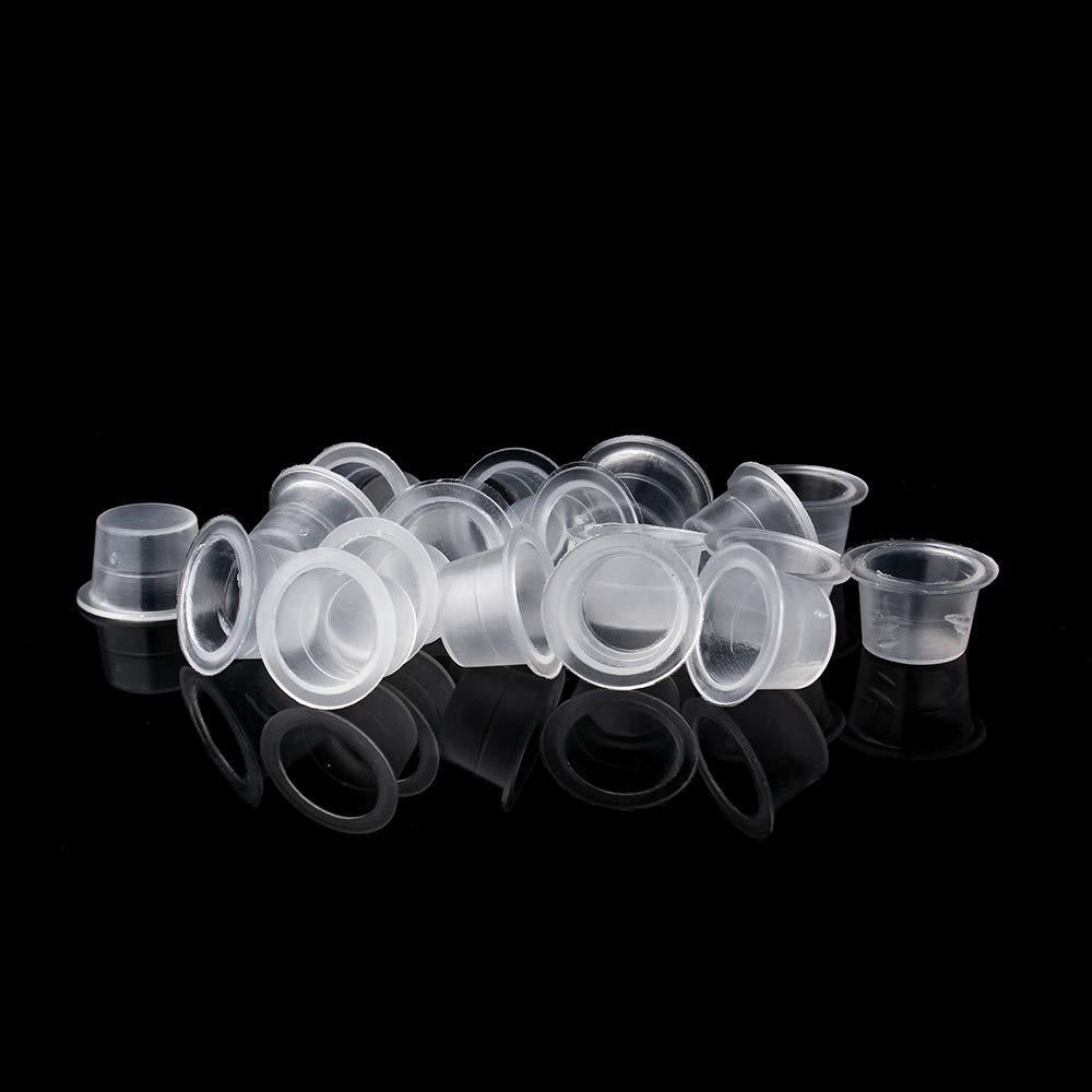 Tazas de Tinta de Tatuaje Desechables TC 100 Pcs 13mm