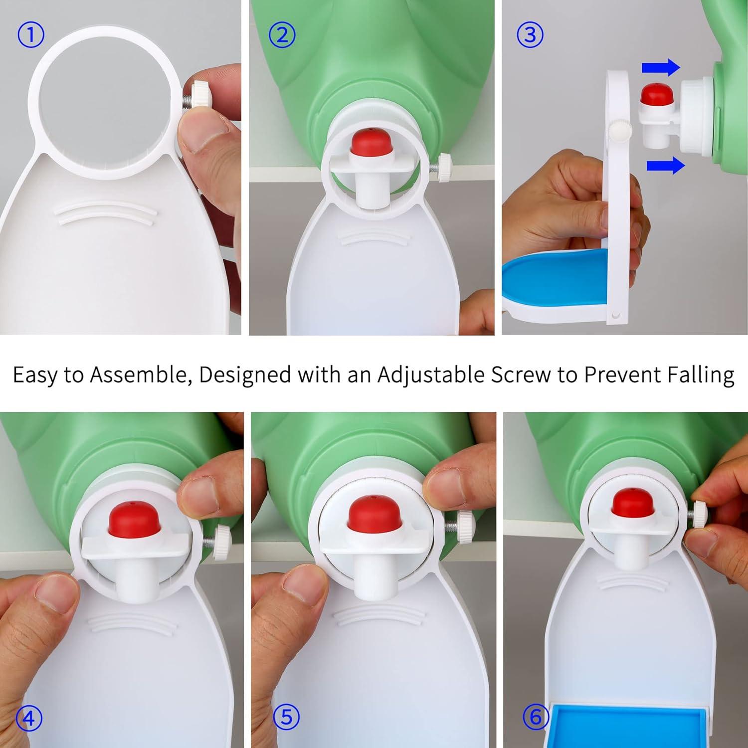 Soporte para Taza de Detergente LVYOUIF con Almohadilla Silicona