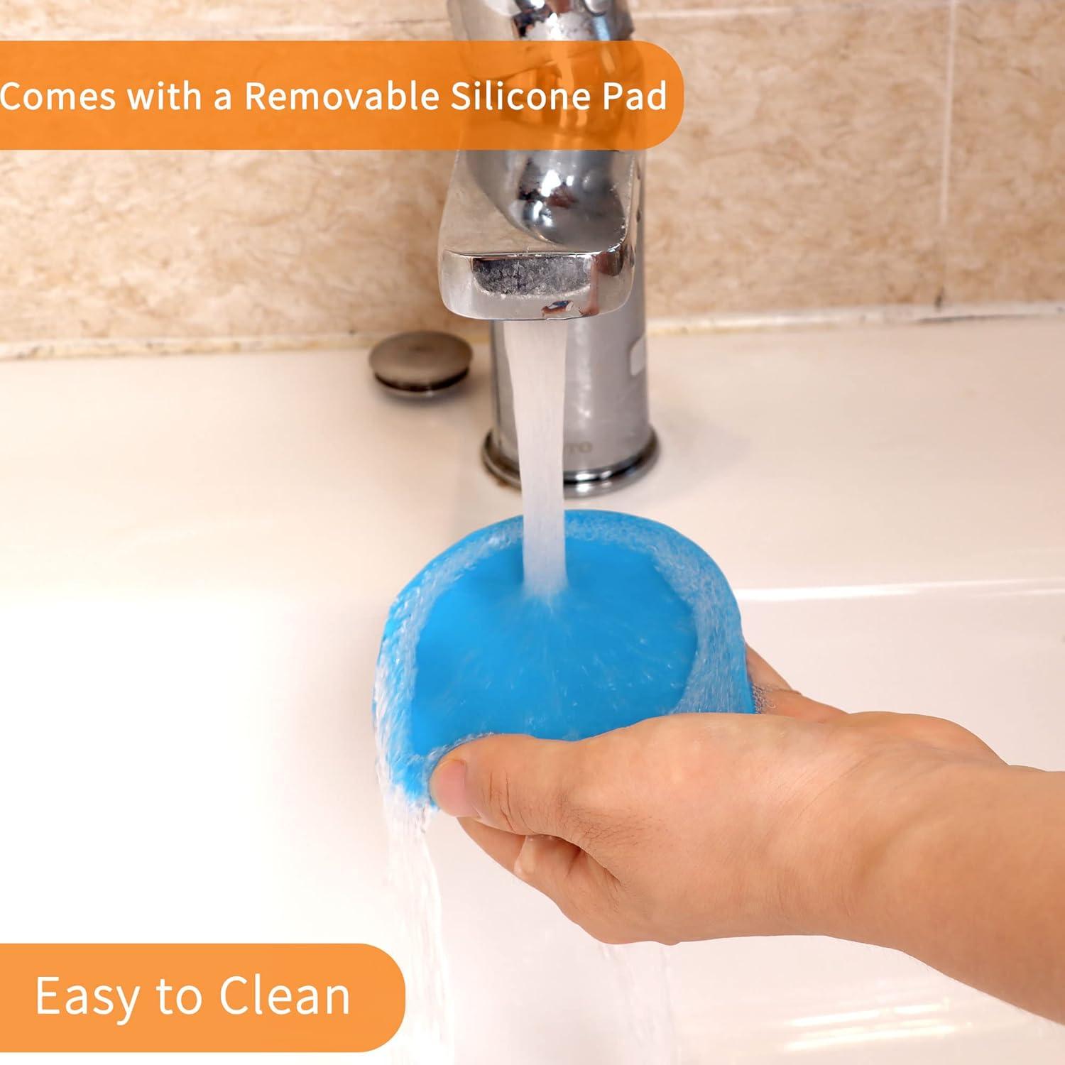 Soporte para Taza de Detergente LVYOUIF con Almohadilla Silicona