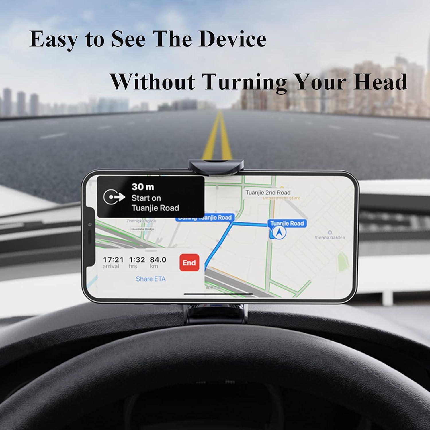 Soporte para Teléfono de Coche CHDFKKD 360° Antideslizante