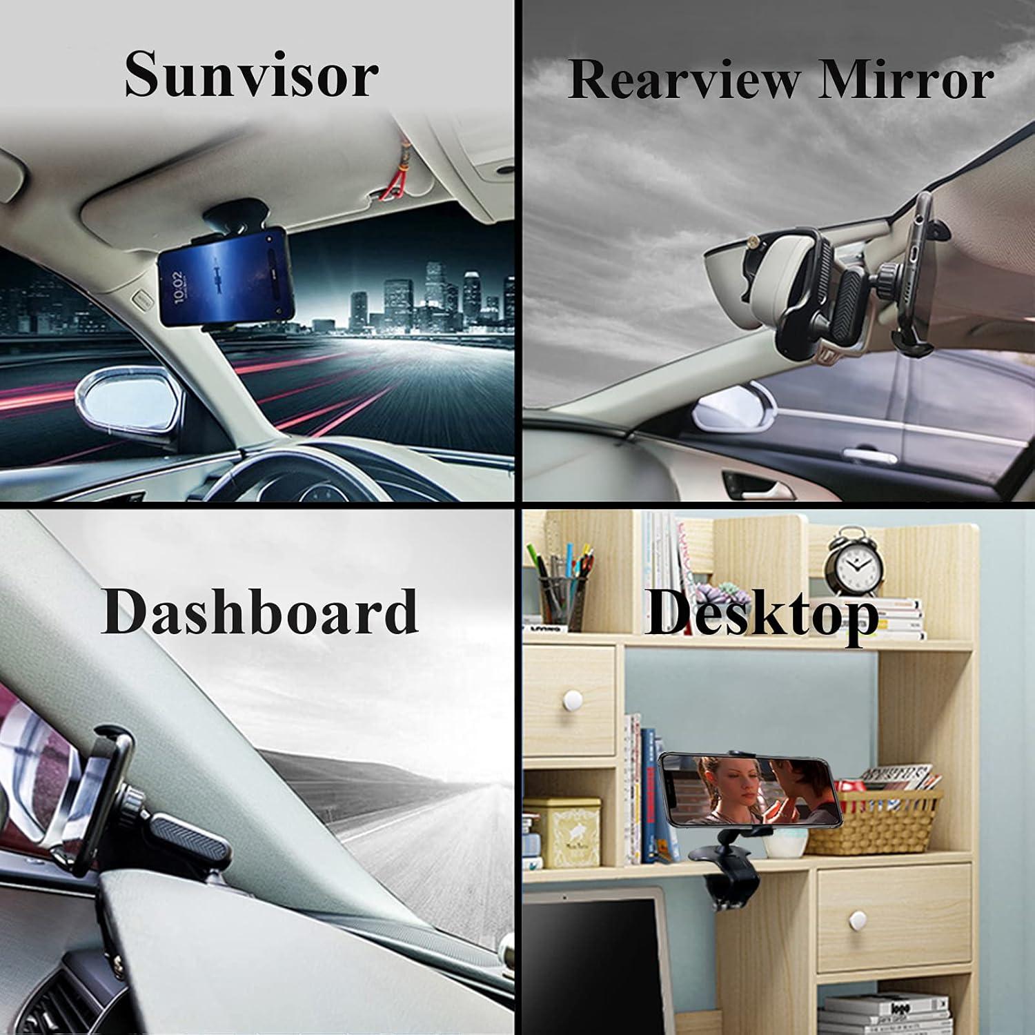 Soporte para Teléfono de Coche CHDFKKD 360° Antideslizante