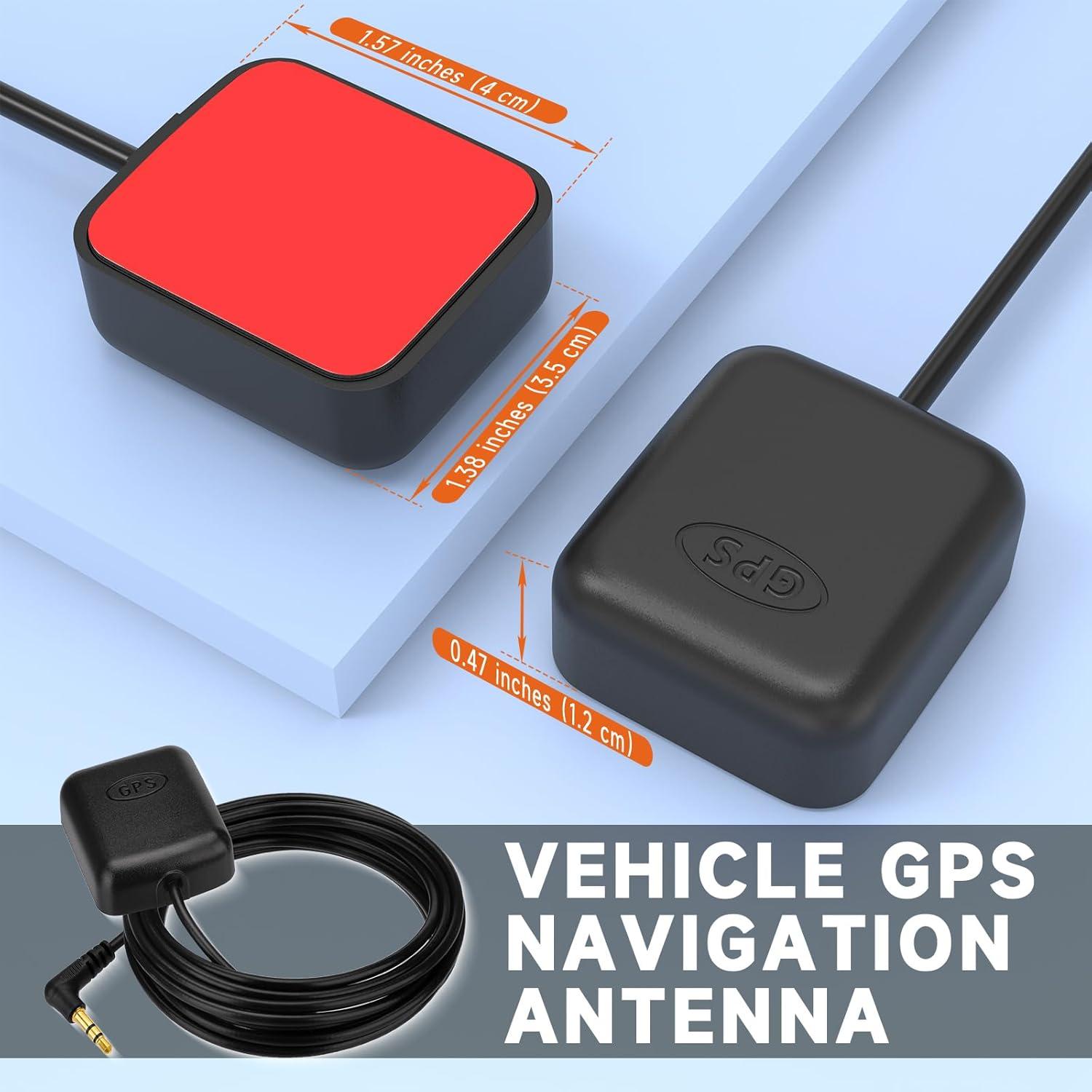 Antena GPS Activa Impermeable GODPEE 3.5mm para Vehículo