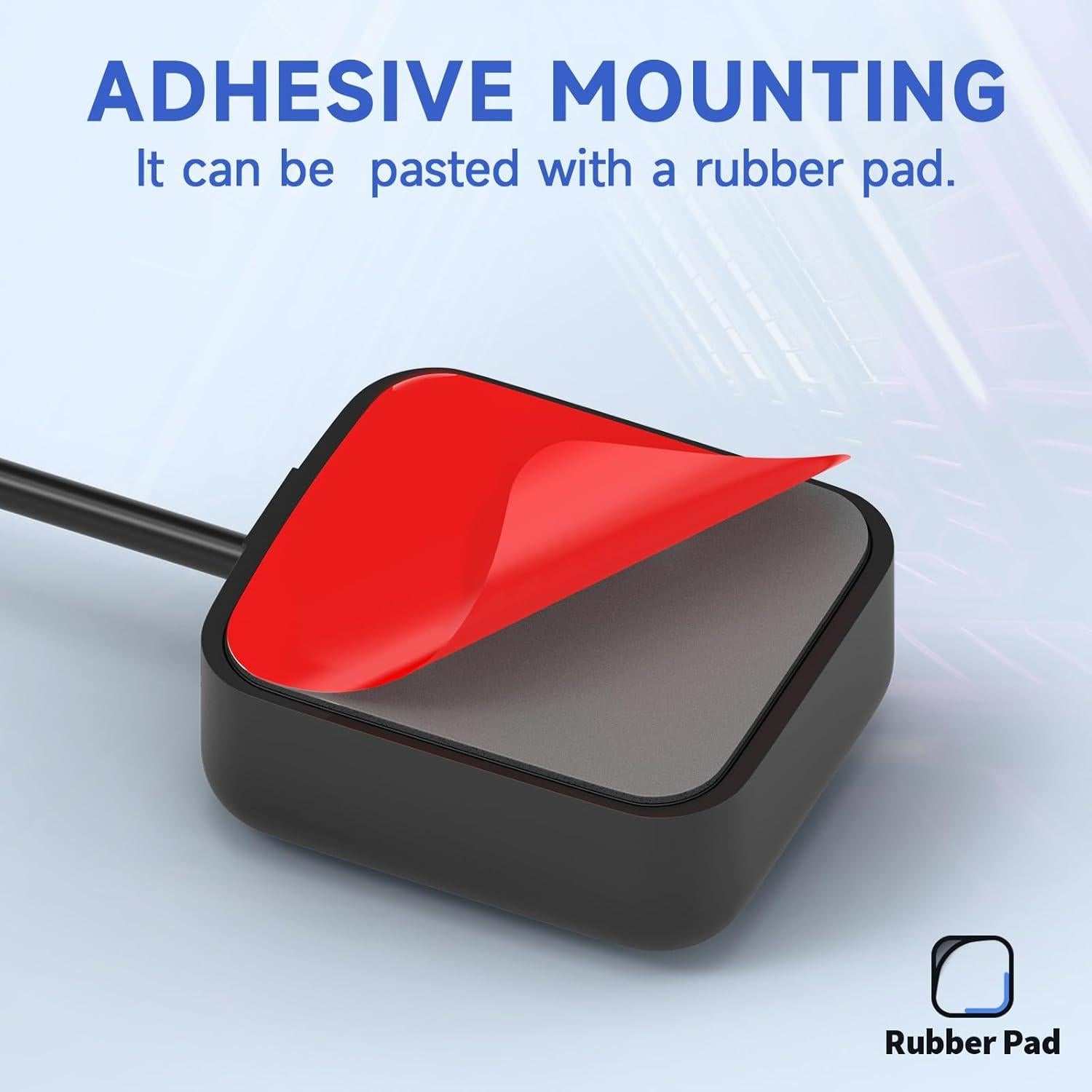 Antena GPS Activa Impermeable GODPEE 3.5mm para Vehículo