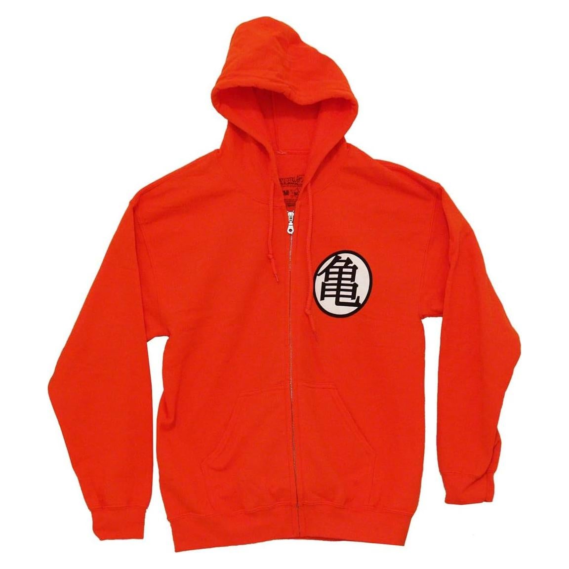 Sudadera Kame Dragon Ball Z Naranja con Cremallera XXL