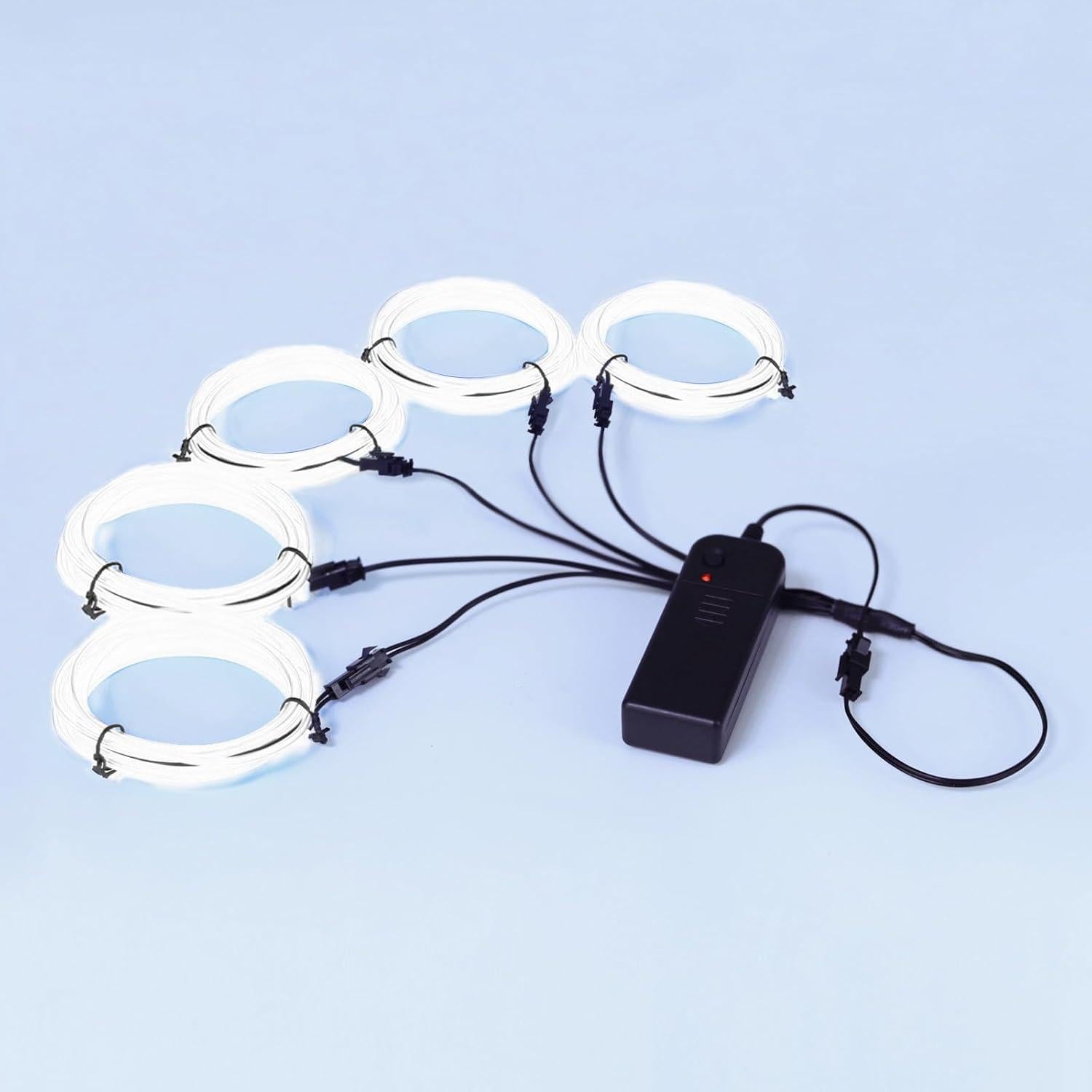 Luces LED de Alambre Ourbest 1M Batería Decoración DIY