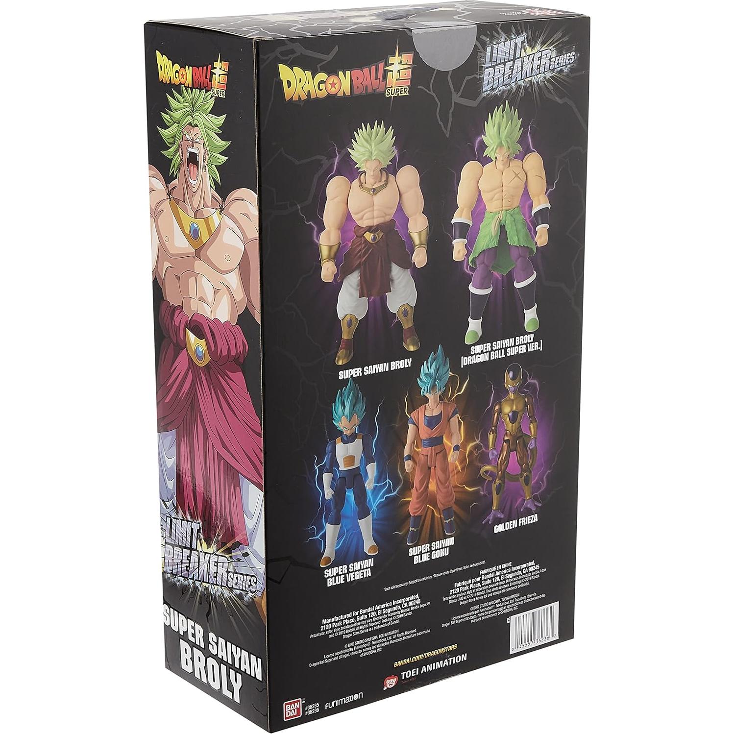 Figura Limit Breaker Broly Super Saiyan 33 cm Bandai
