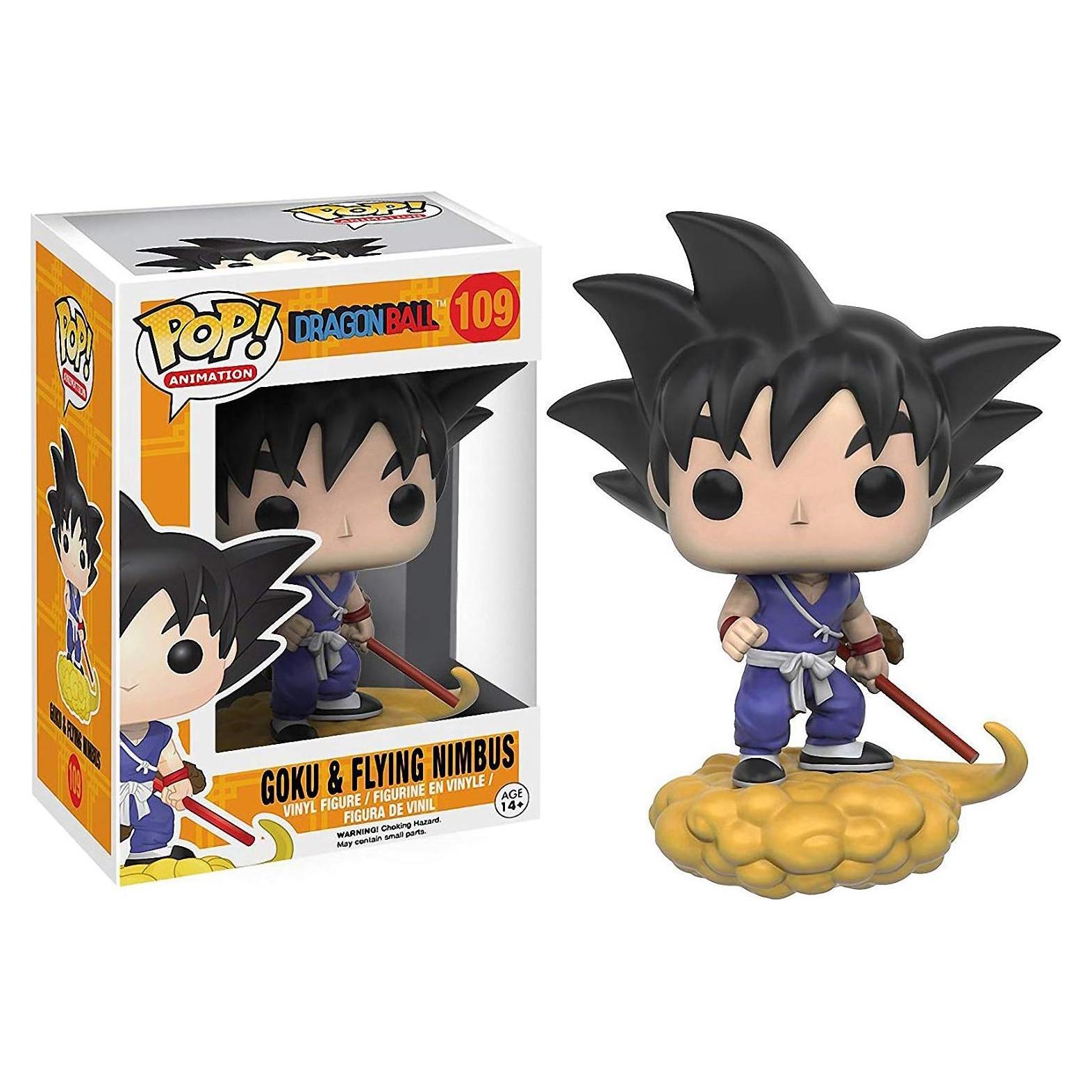 Figura de Vinilo Goku y Nimbus Volador Funko Dragonball 9.5cm