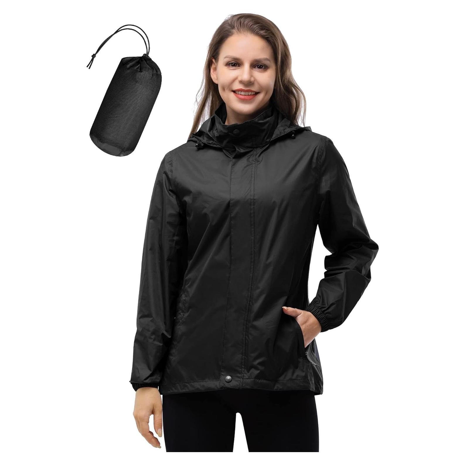 Chaqueta de Lluvia Impermeable 33,000ft para Mujeres - Plegable